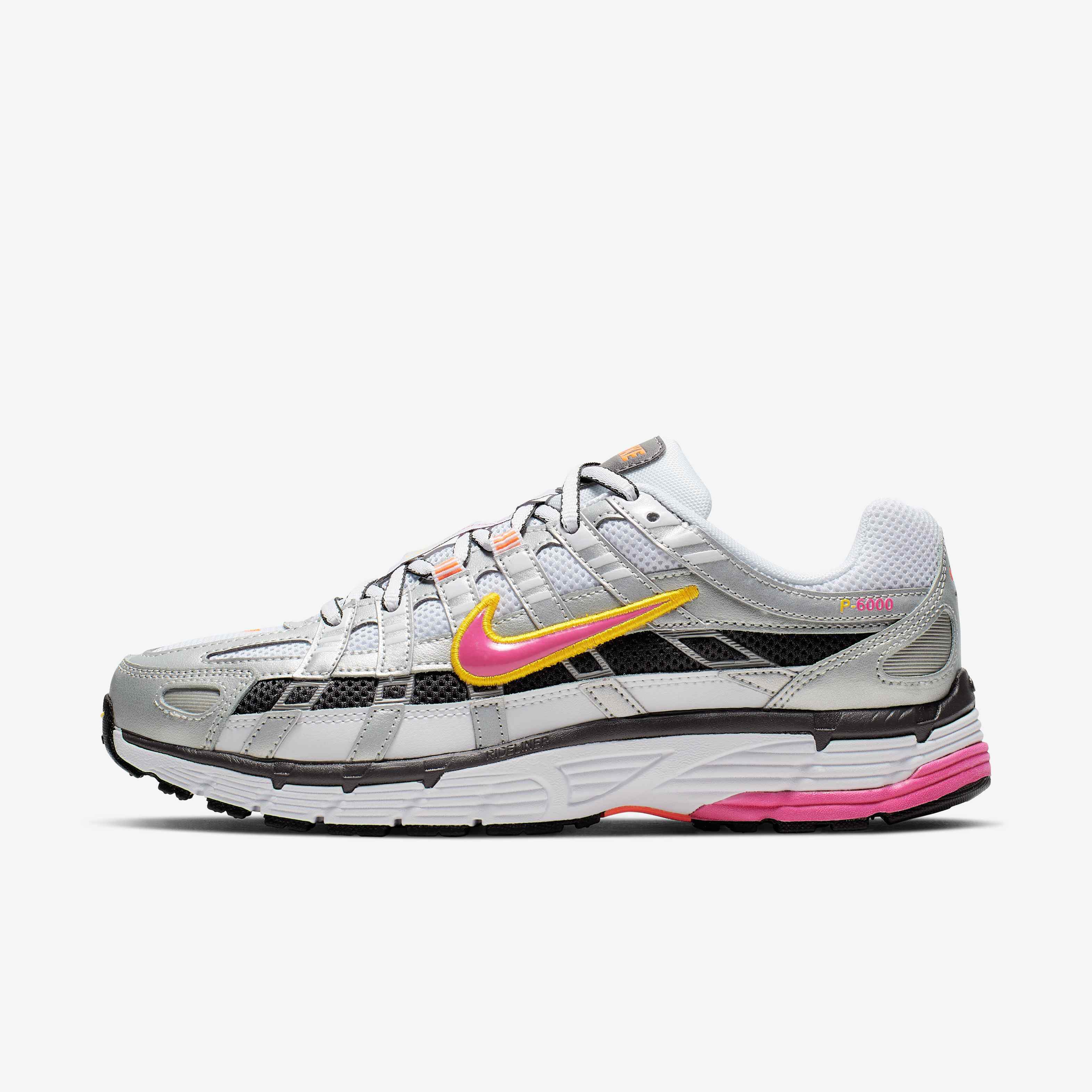 Buy Nike P-6000 Women's Shoes - White/Metallic Platinum