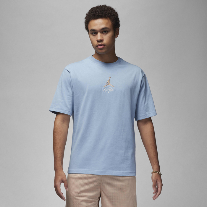 Buy Jordan Flight MVP 85 Men's T-Shirt Blue Grey/Sail/Legend