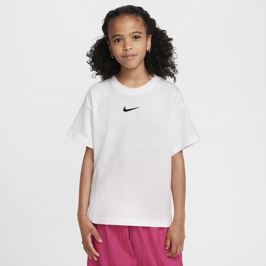 Clothing-Nike, Nike Sportswear Essential, Older Kids' (Girls') T-Shirt