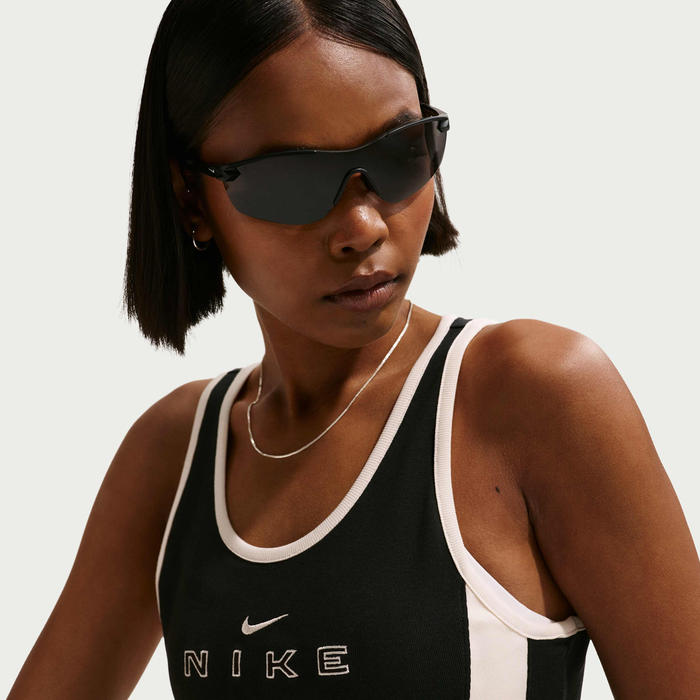 Buy Nike Sportswear Women's Tight Graphic Tank Top - Black/Chalk Buy Nike Sportswear Women's Tight Graphic Tank Top - Black/Chalk