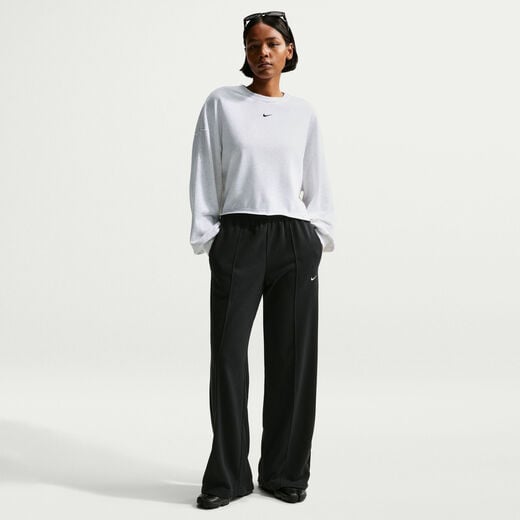 Hoodies & Sweatshirts-Nike, Nike Sportswear Chill Terry, Women's Oversized French Terry Crew-Neck Sweatshirt