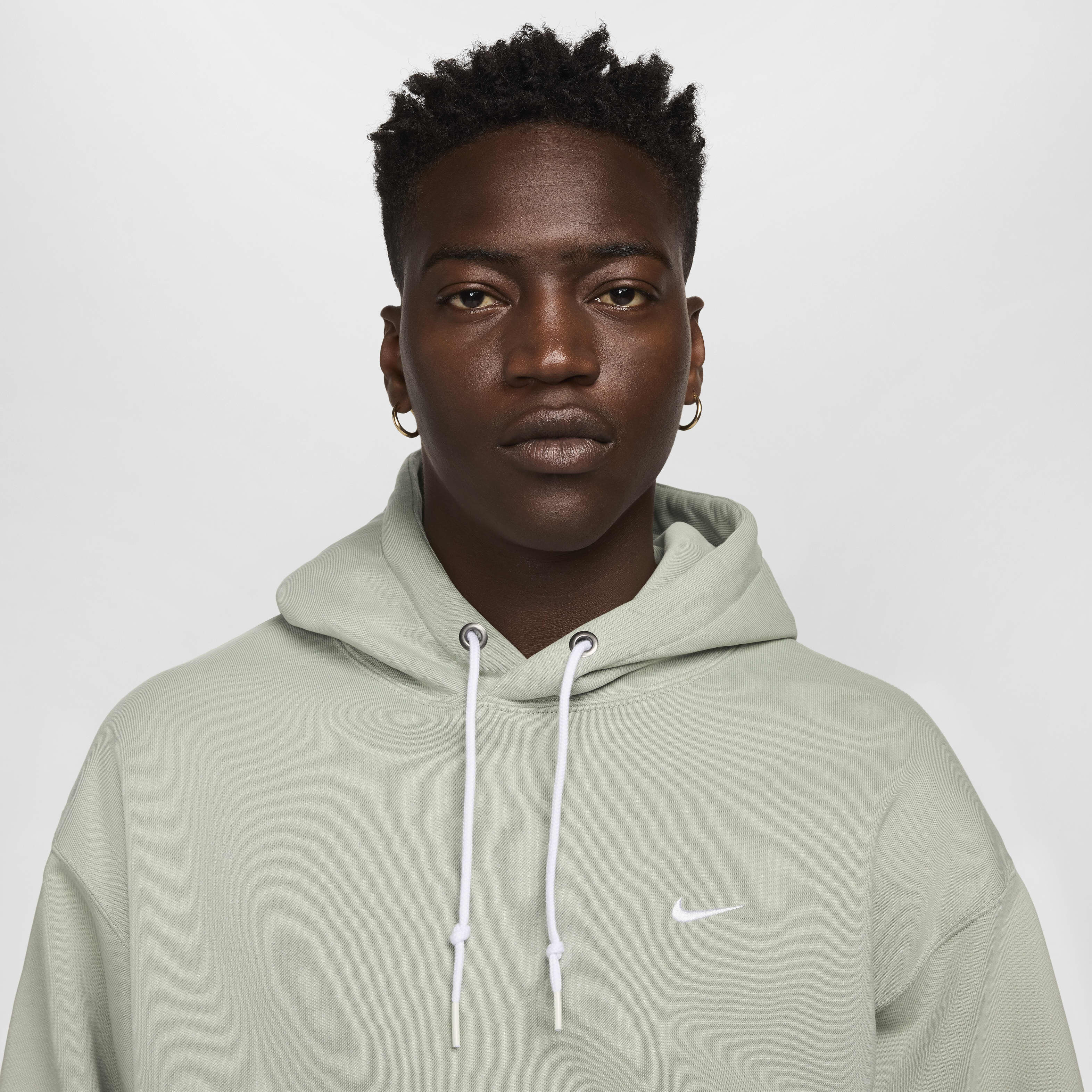 Buy Nike Solo Swoosh Men s Fleece Pullover Hoodie Nike Qatar Official