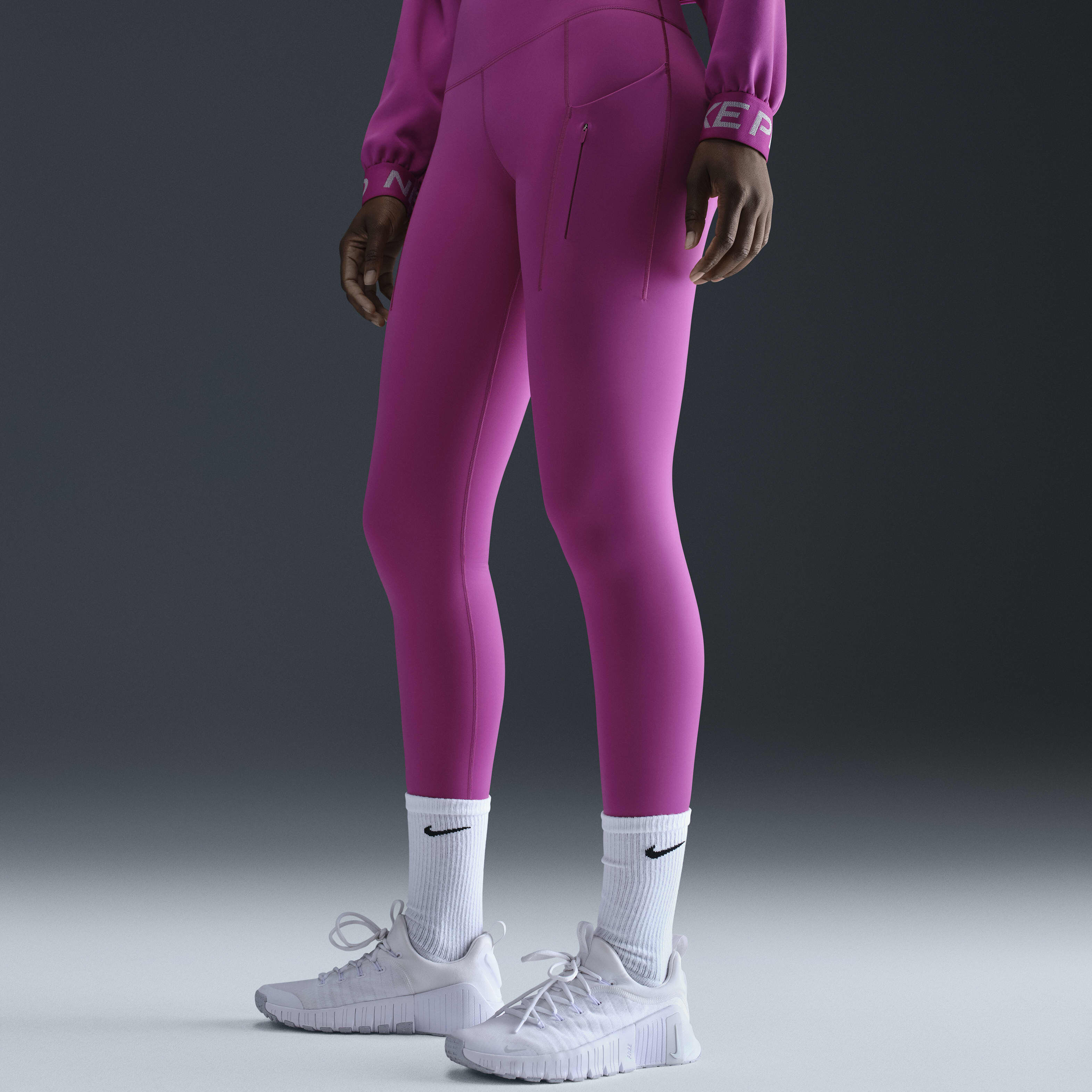 Buy Nike Go Women s Firm Support High Waisted Full Length Leggings with Pockets Nike Qatar Official