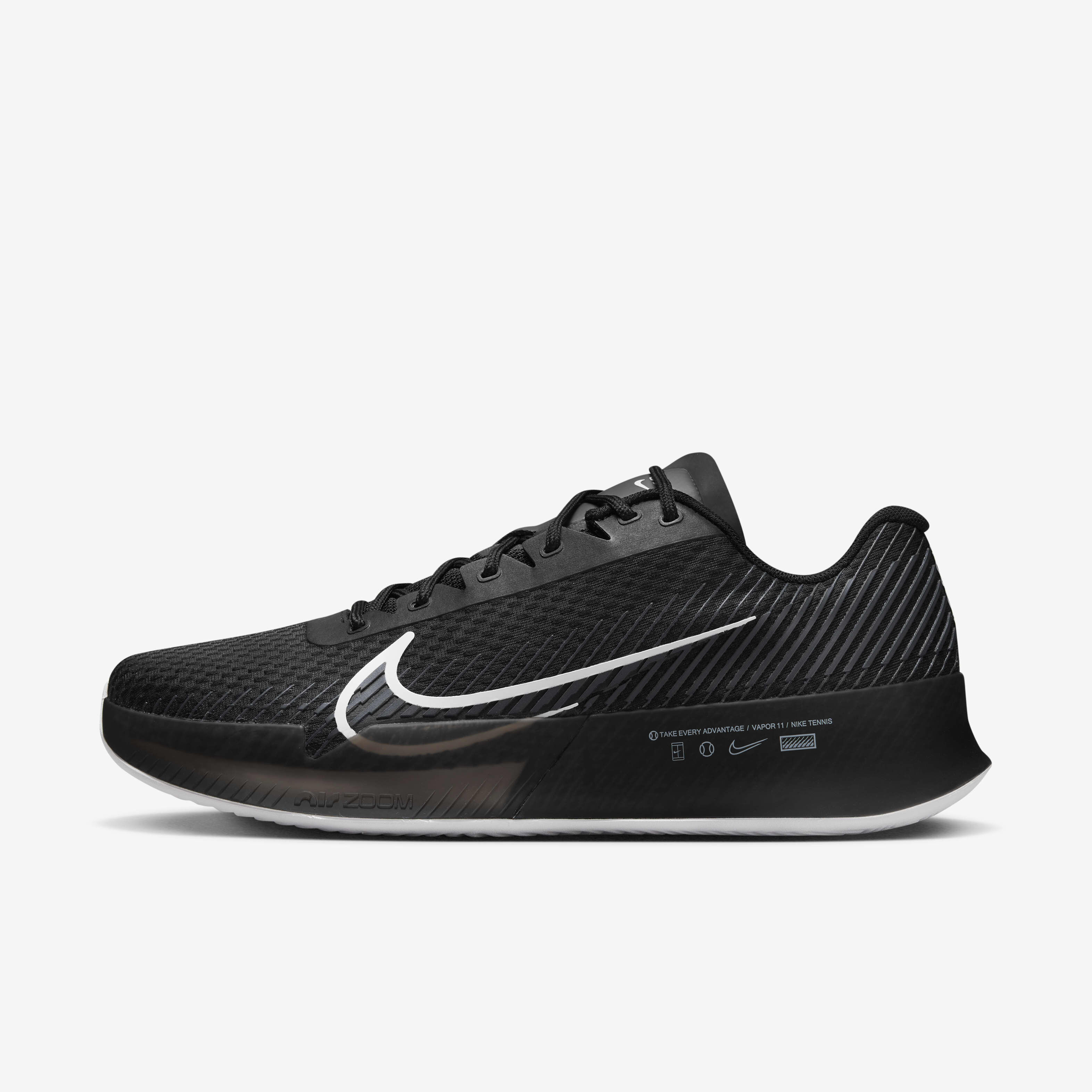 Nike men's air zoom zero tennis shoes - black/red/white sales