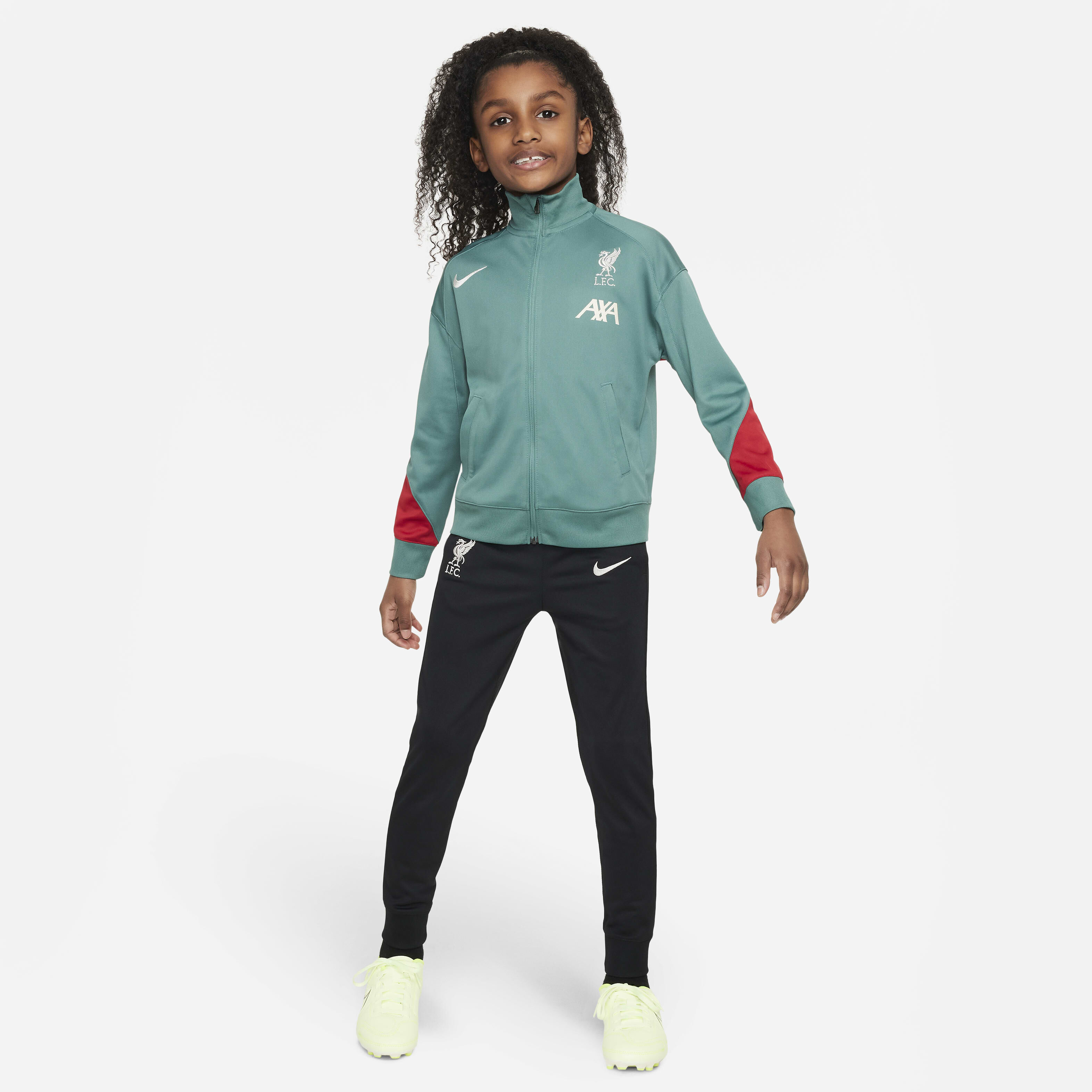 Kids nike football tracksuit top