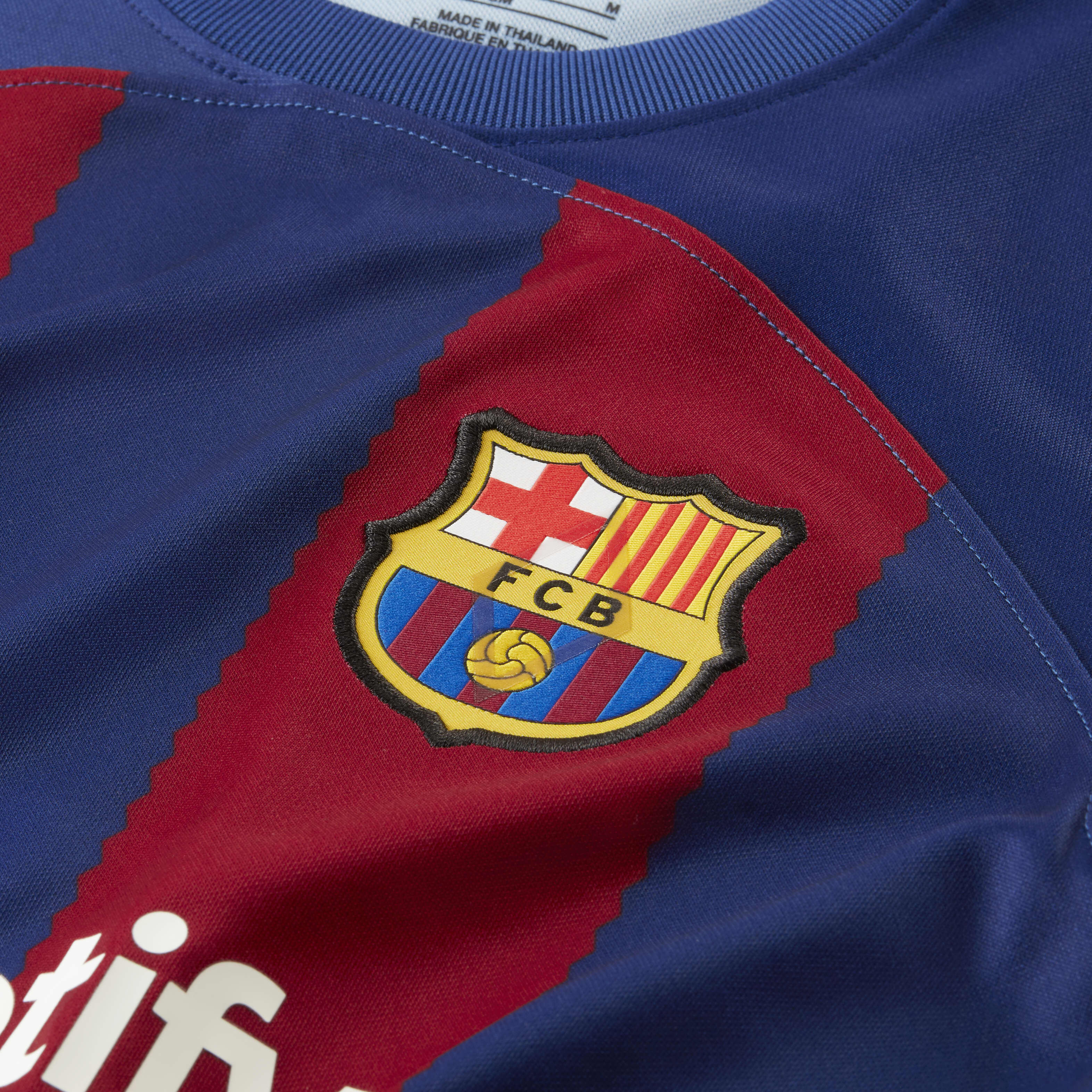 Buy F.C. Barcelona 2023/24 Stadium Home Older Kids' Nike Dri