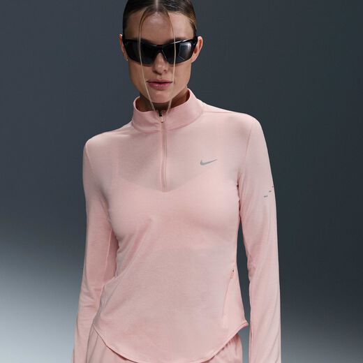 T-Shirts & Tops-Nike, Nike Swift, Women's Dri-FIT UV 1/4-Zip Running Top