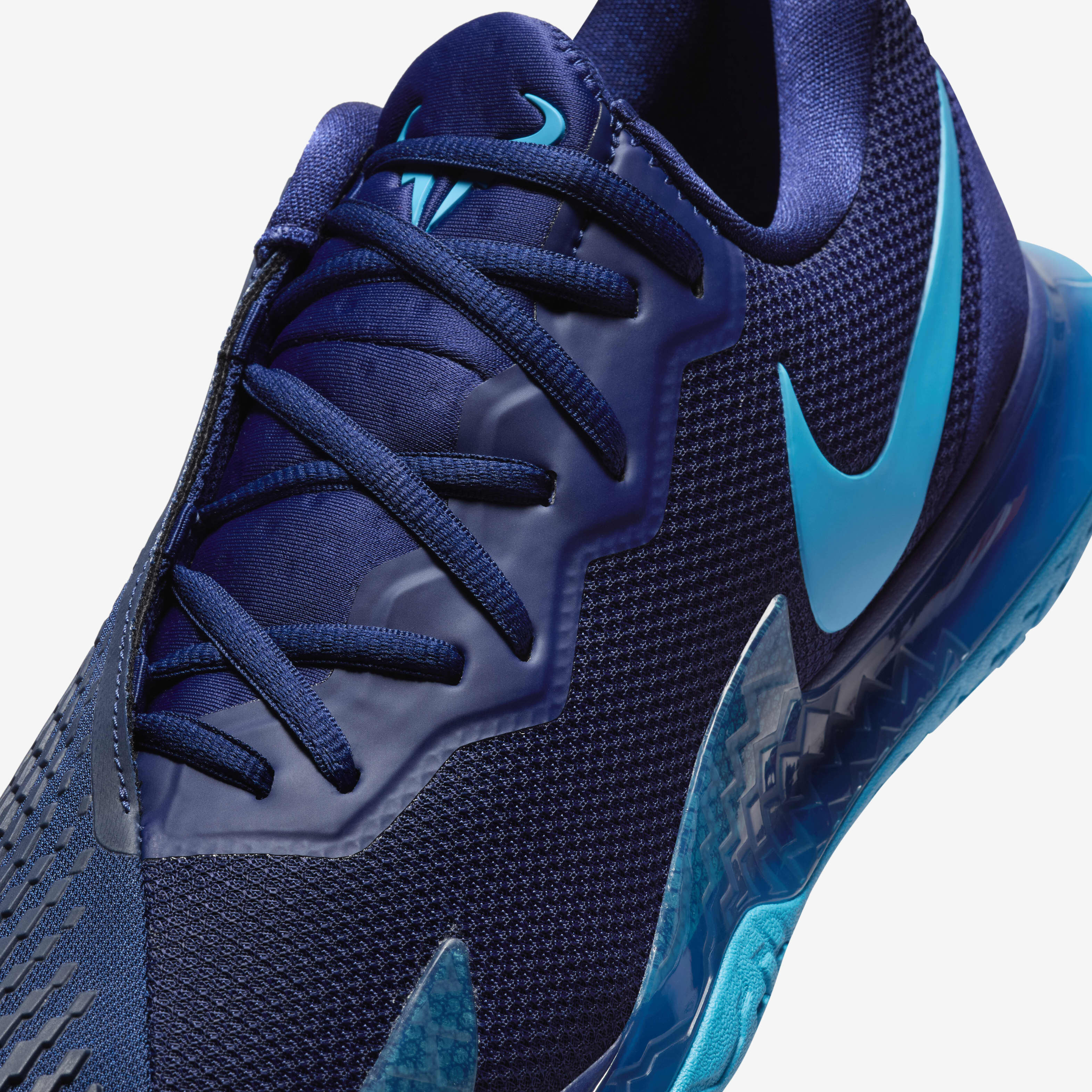 Men's zoom cage 3 tennis shoes white and obsidian online