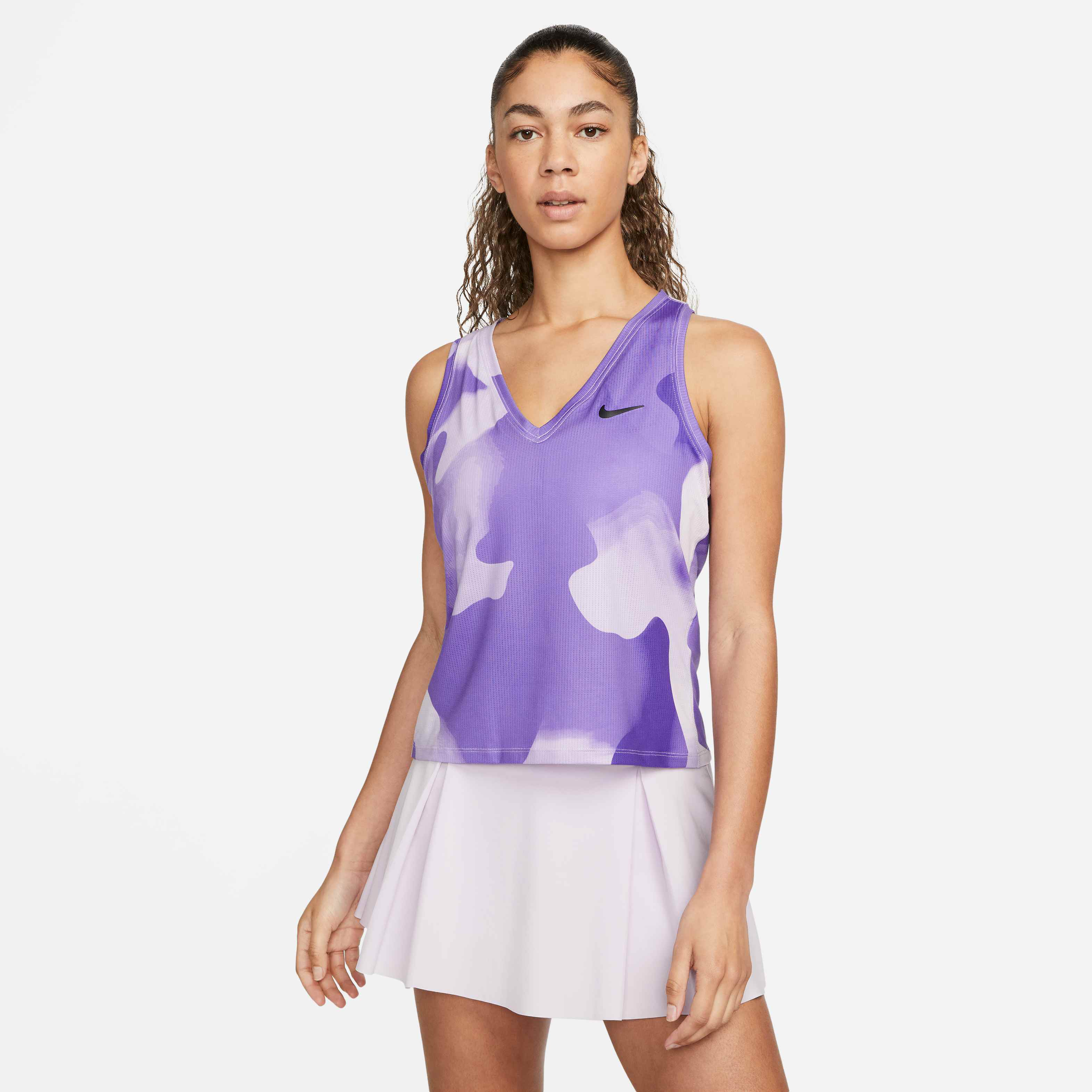 nike court printed tank