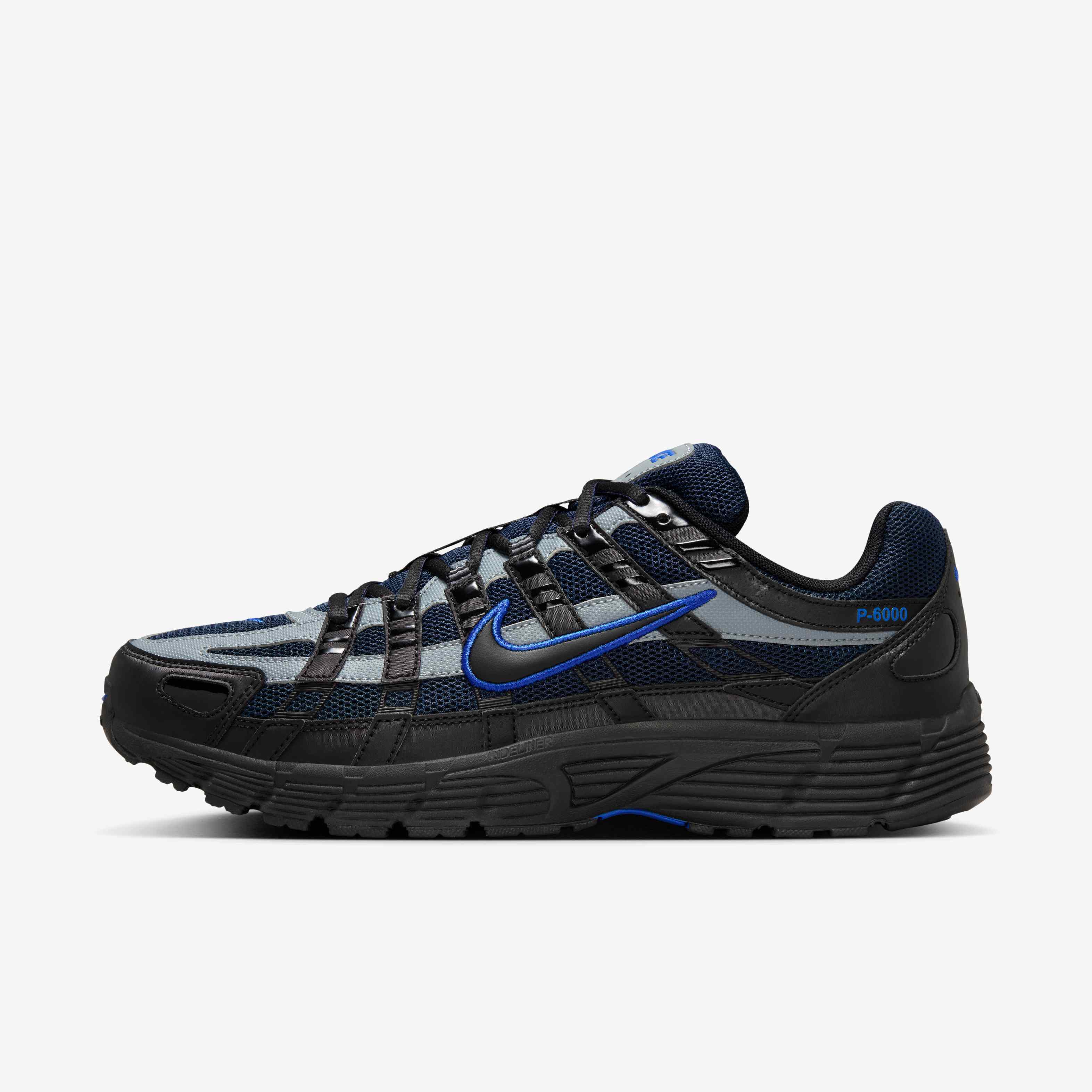 Buy Nike P-6000 Men's Shoes - Black/Obsidian/Cool Grey/Black