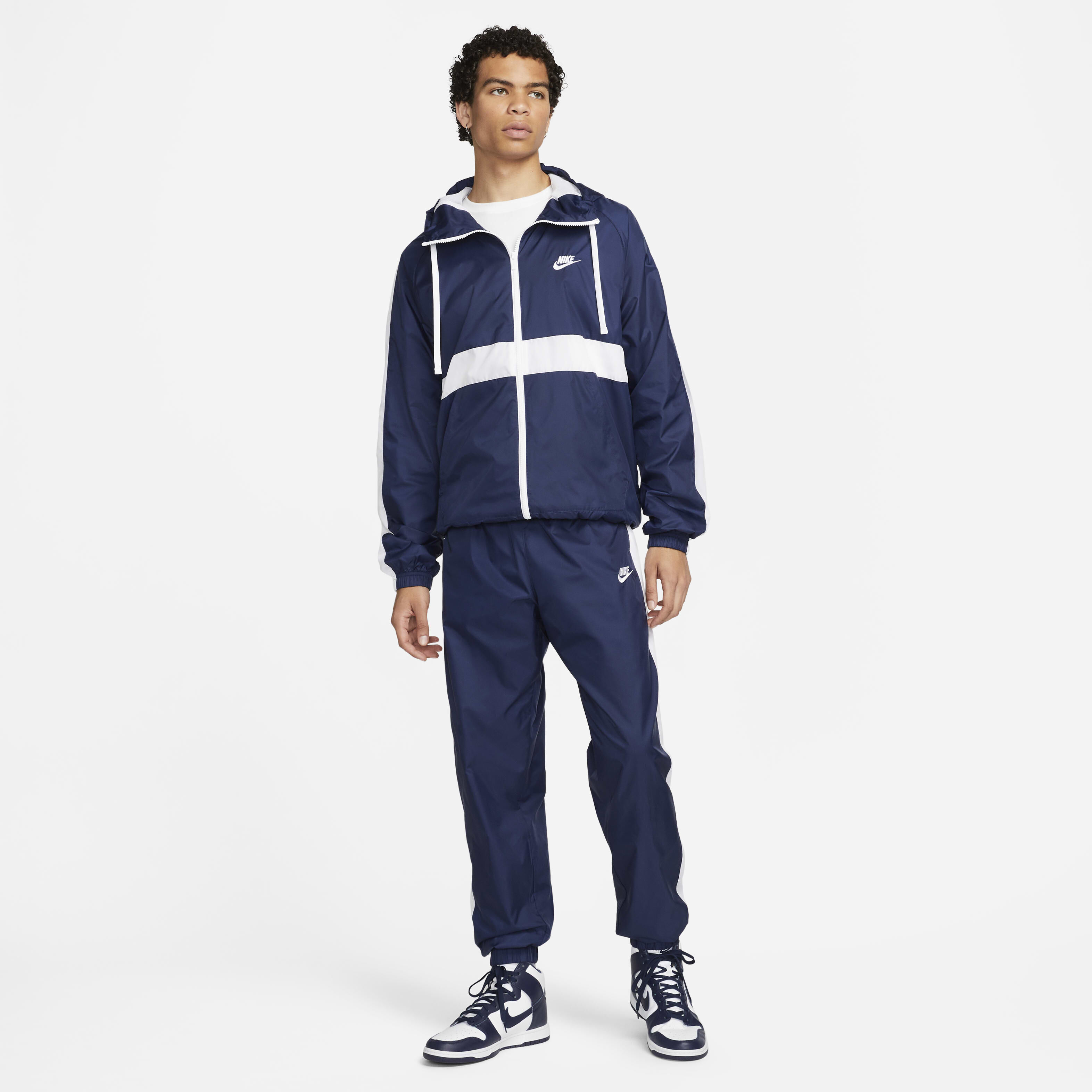 Buy Nike Sportswear Men s Hooded Woven Tracksuit Nike Qatar Official