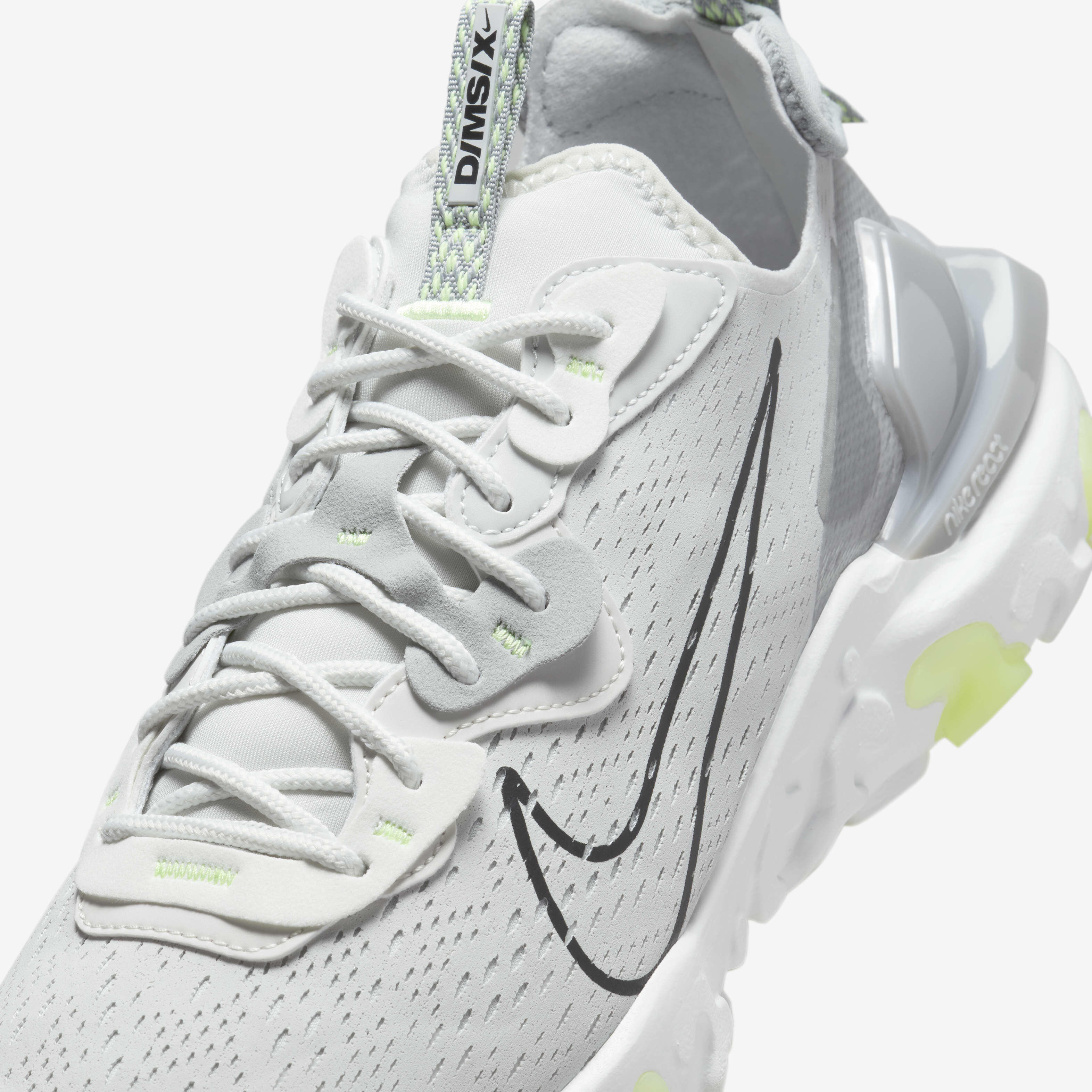 Nike d/ms/x unveils the react vision online