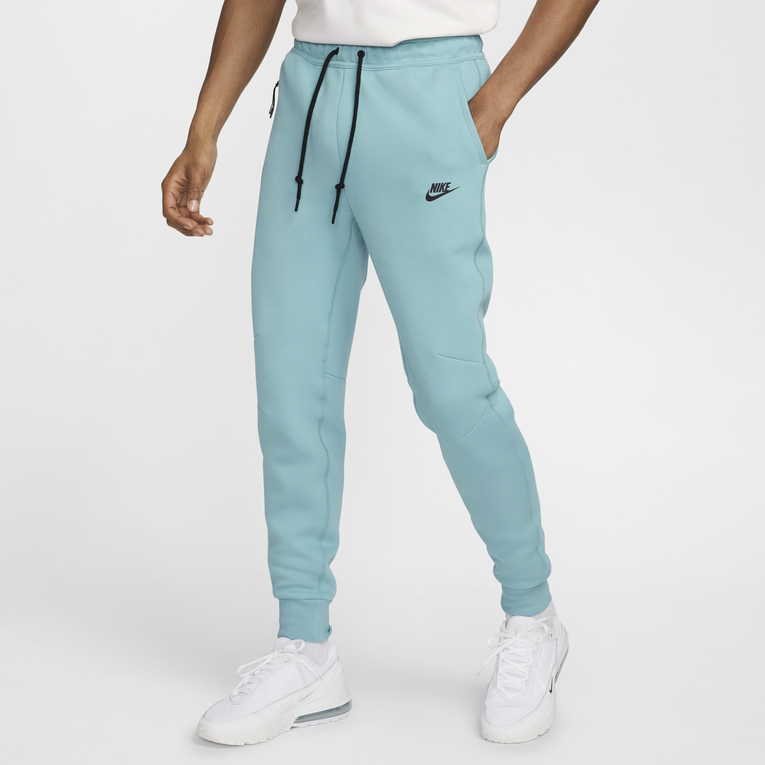 Nike tech blue joggers online