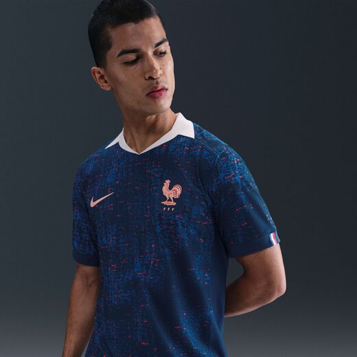 France-Nike, FFF 2025 Match Home (Women's Team), Men's Nike Dri-FIT ADV Football Authentic Shirt