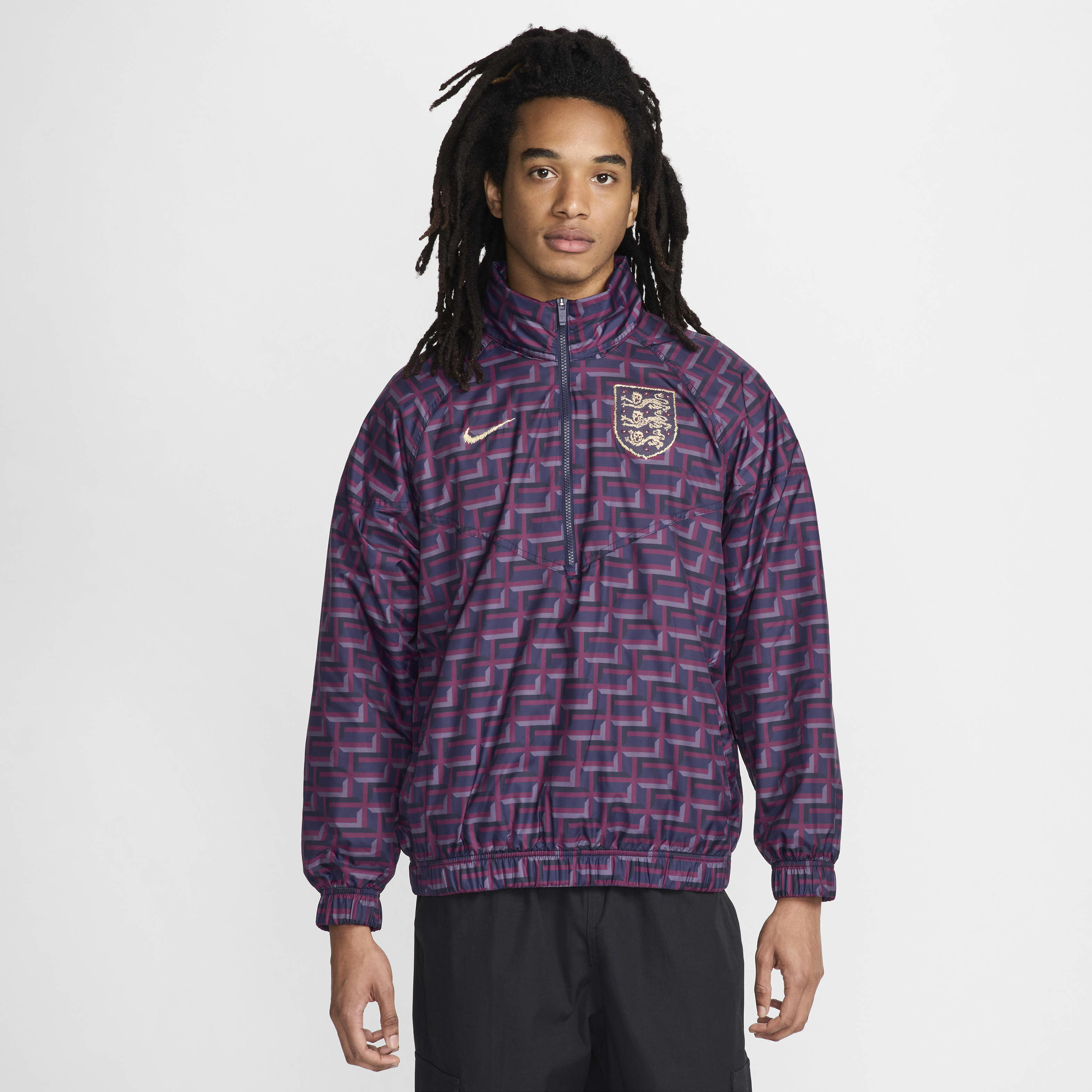 Buy England Windrunner Men s Nike Football Anorak Jacket Nike Qatar Official