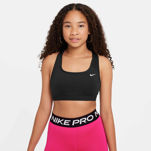 Swoosh Sports Bra-Nike, Nike Swoosh, Older Kids' (Girls') Sports Bra