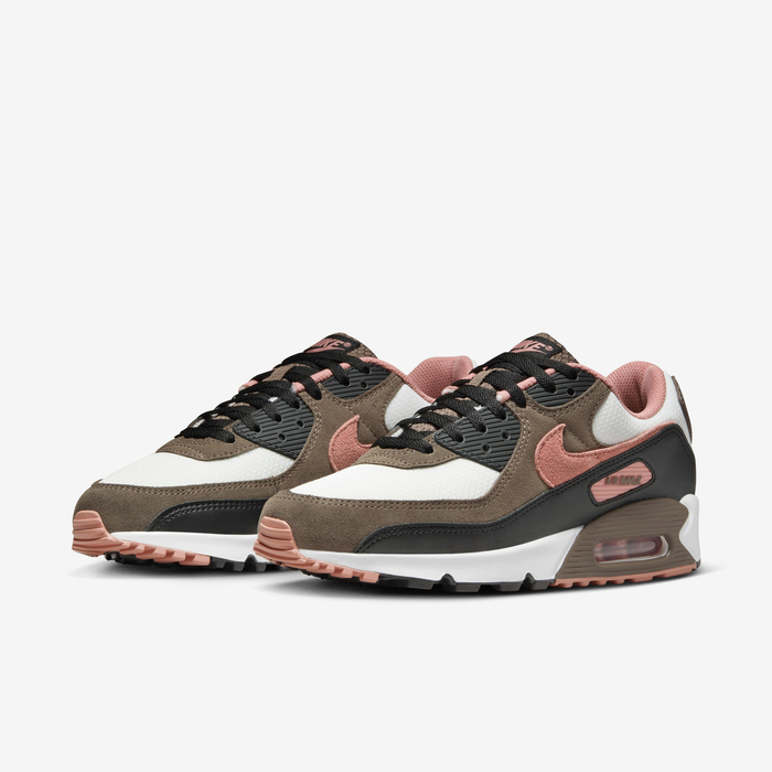 Buy Nike Air Max 90 Men's Shoes Summit White/Ironstone/Black/Red