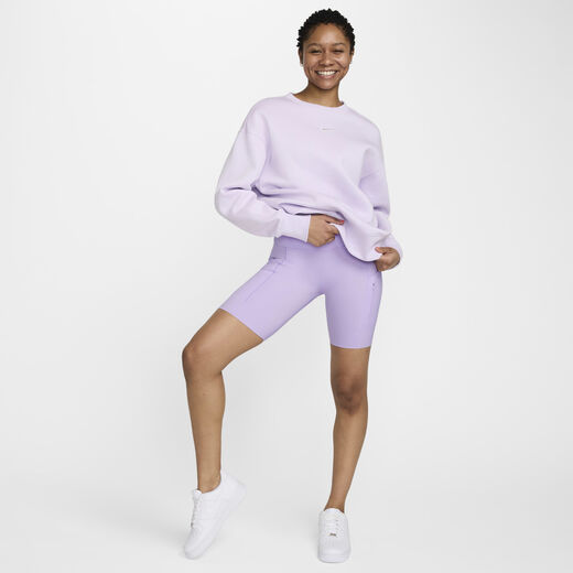 Leggings-Nike, Nike Go, Women's Firm-Support Mid-Rise 20cm (approx.) Biker Shorts with Pockets