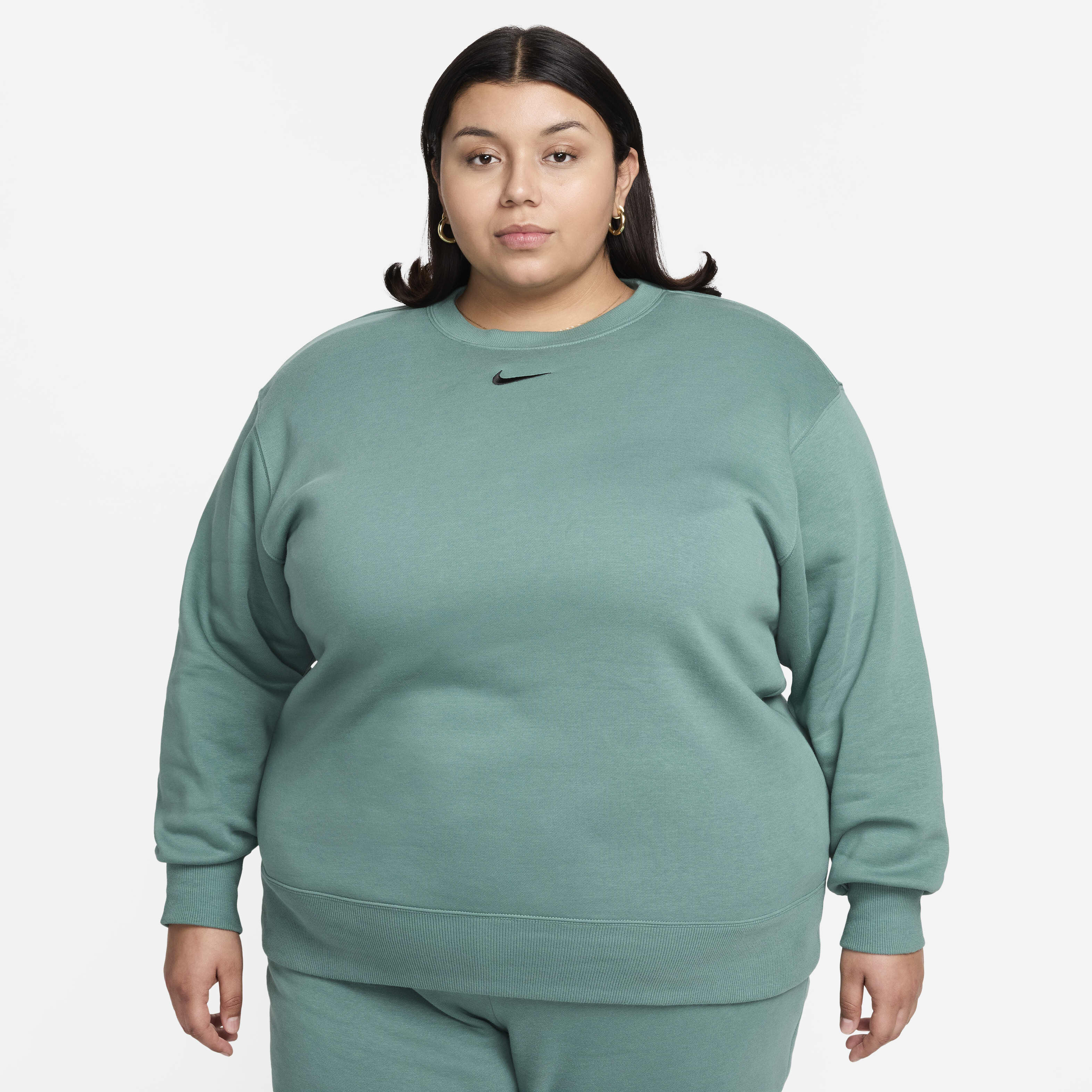 Buy Nike Sportswear Phoenix Fleece Women s Oversized Crew Neck Sweatshirt Plus Size Nike Qatar Official