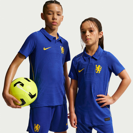 Kids' Jerseys-Nike, Chelsea F.C. 2026/27 Match Home, Older Kids' Nike Aero-FIT Football Authentic Jersey