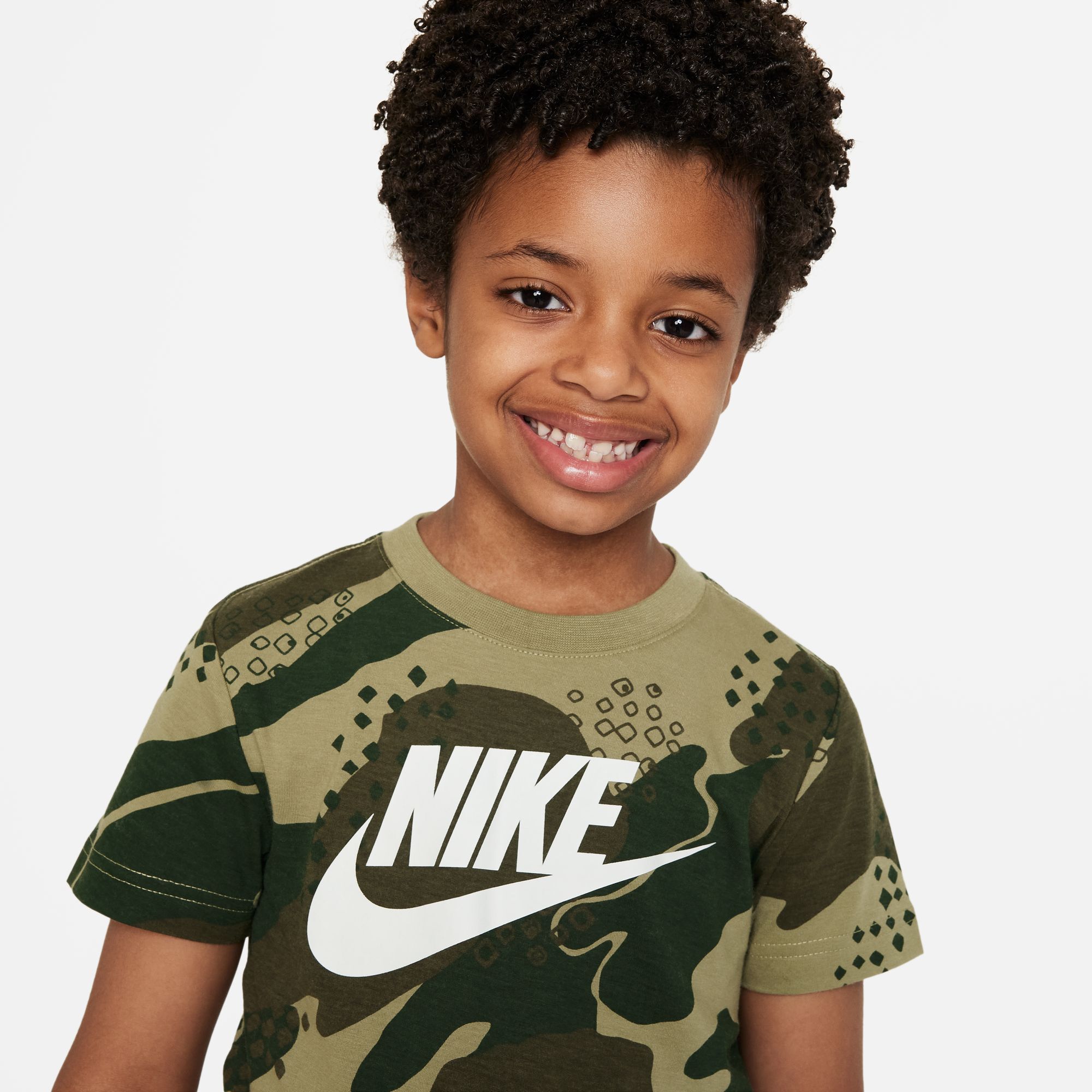 Nike Club Seasonal Camo Basic Tee image number 1