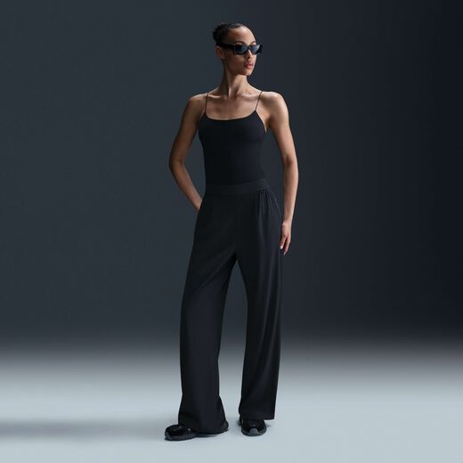 Trousers & Tights-Nike, Nike 24.7 PerfectStretch, Women's Dri-FIT High-Waisted Loose Wide-Leg Trousers