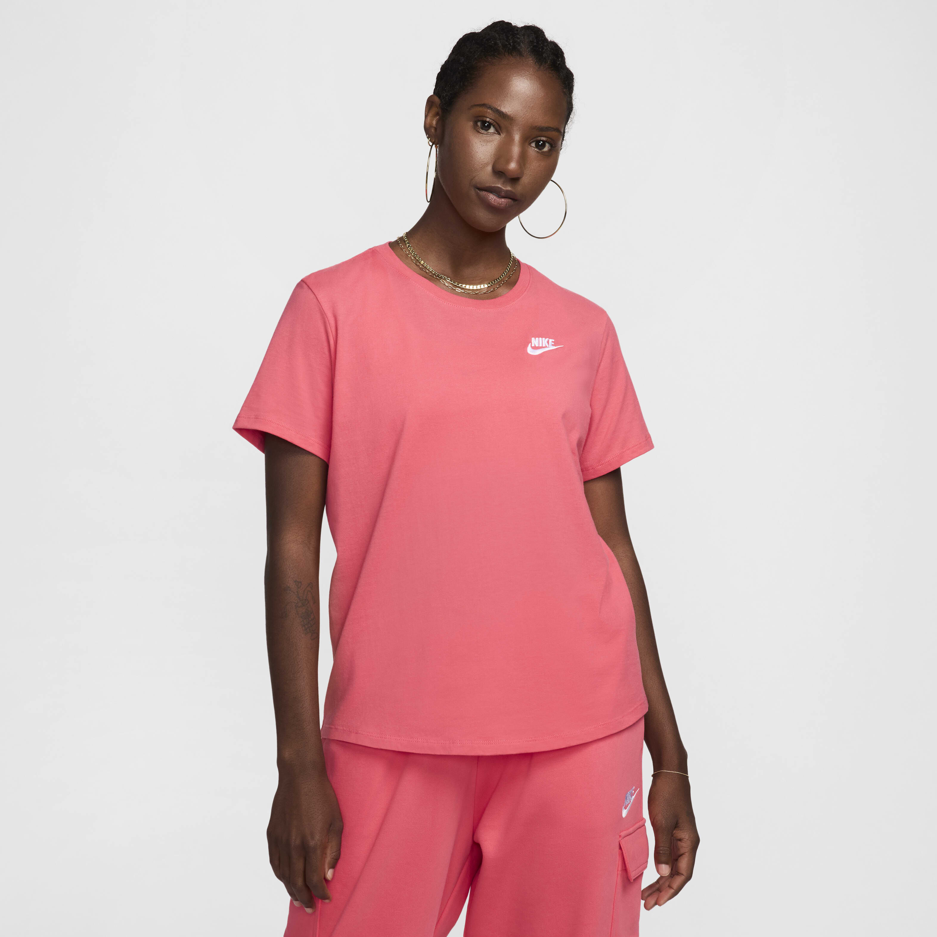 Buy Nike Sportswear Club Essentials Women s T Shirt Nike Qatar Official