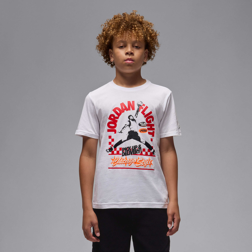 Jordan Tops & T-Shirts-JRDN, Jordan, Older Kids' Depp Dish T-Shirt