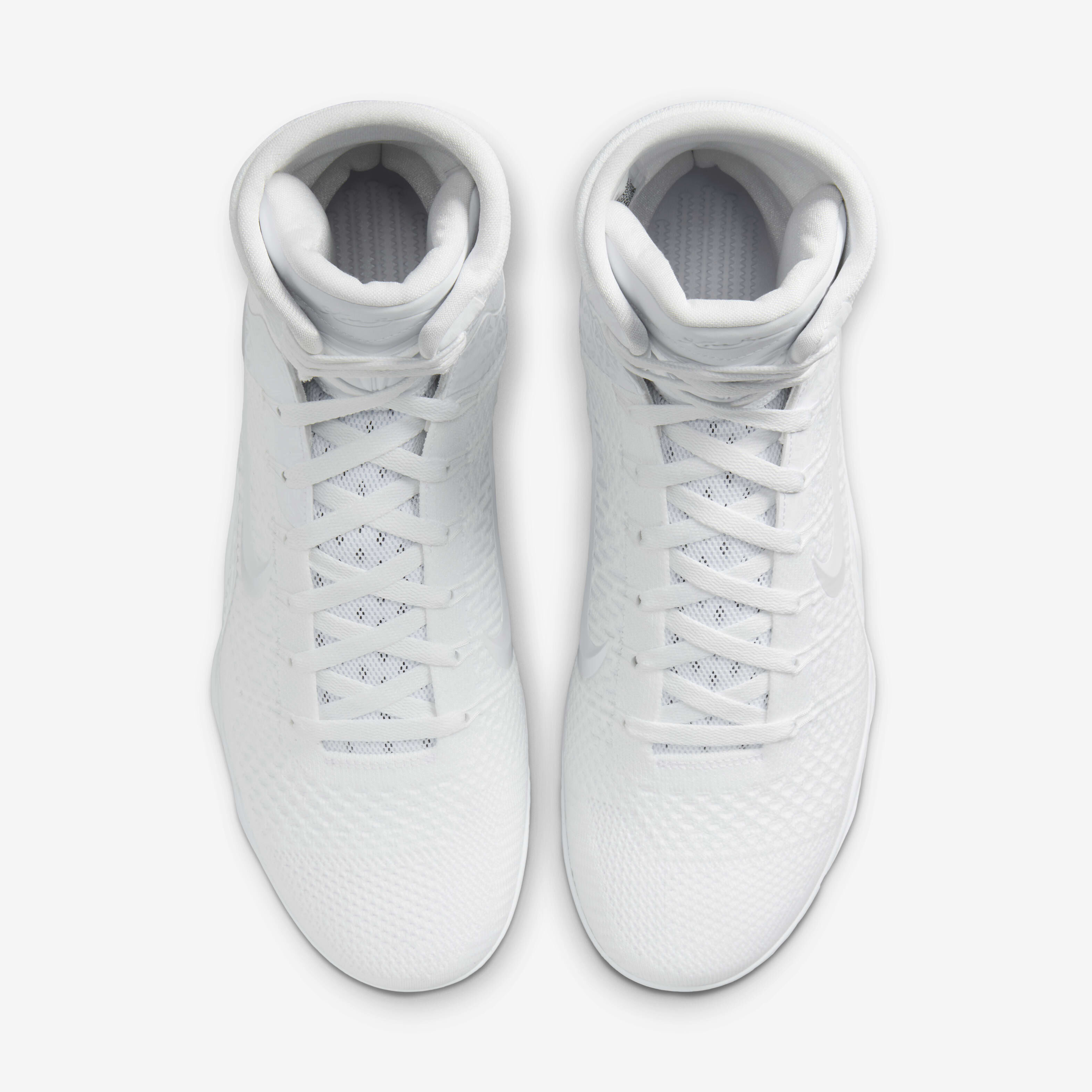All white high top basketball shoes hot sale