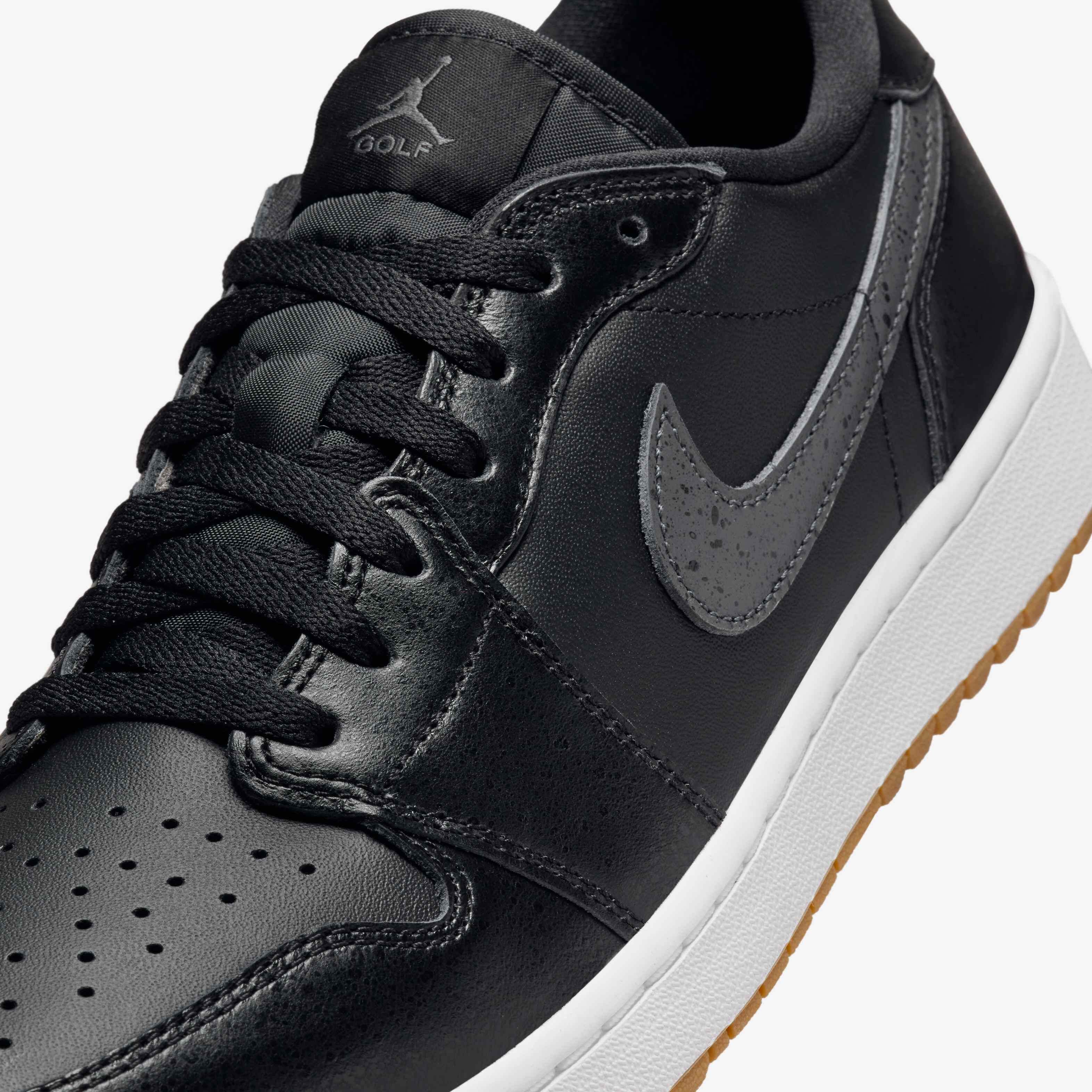Buy Air Jordan 1 Low G Golf Shoes - Black/Gum Medium Brown