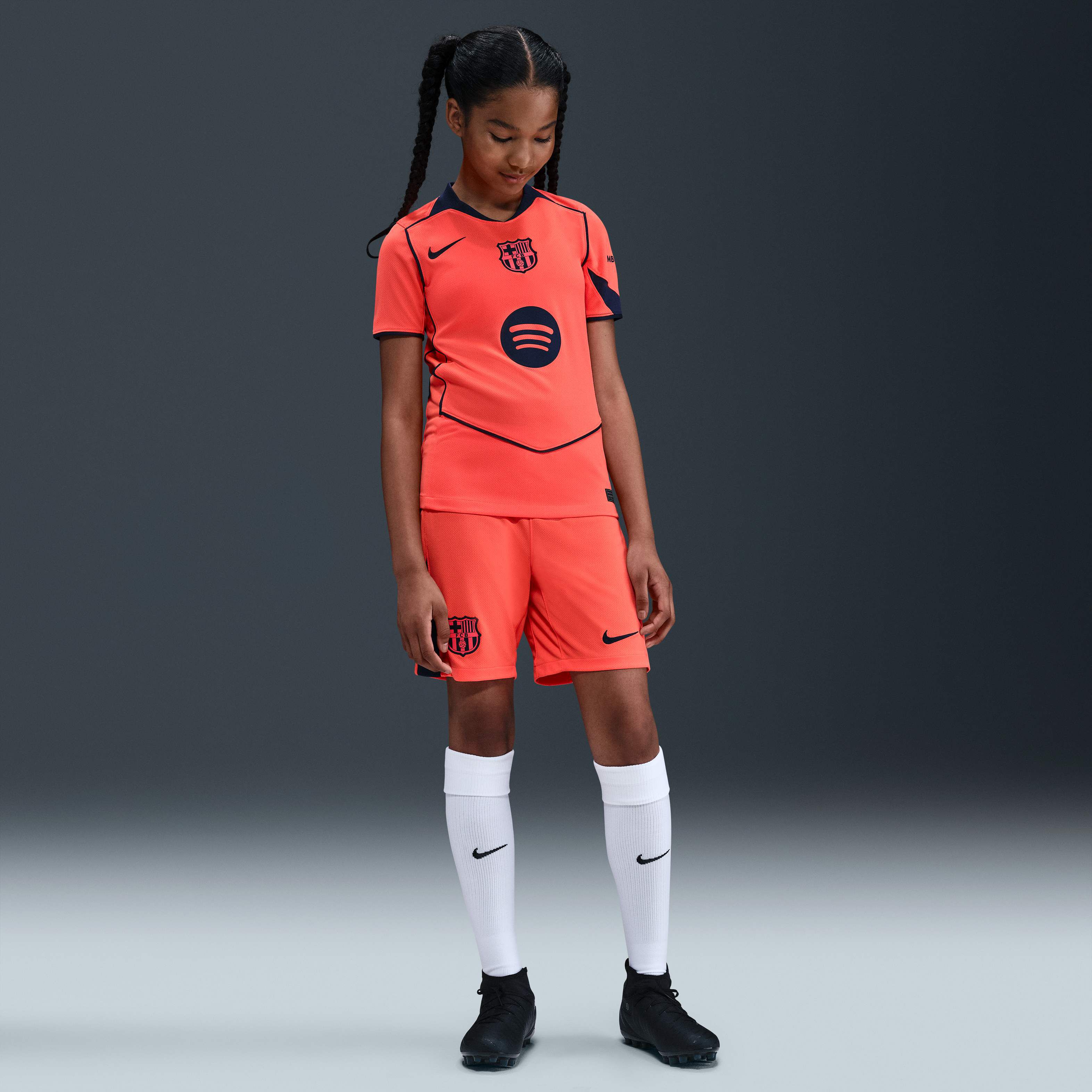 Buy F.C. Barcelona 2025/26 Stadium Third Older Kids' Nike