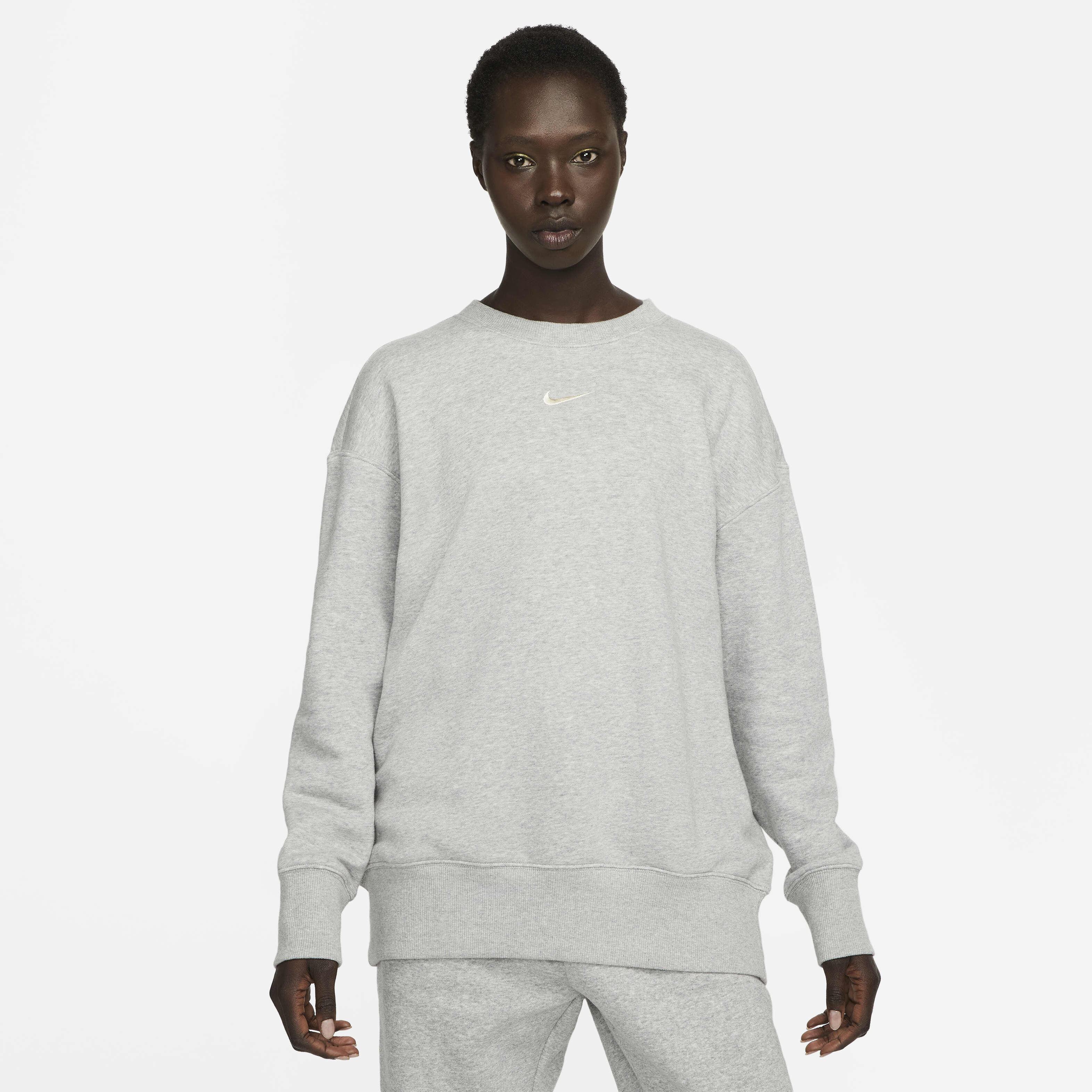 Nike oversized crew neck deals