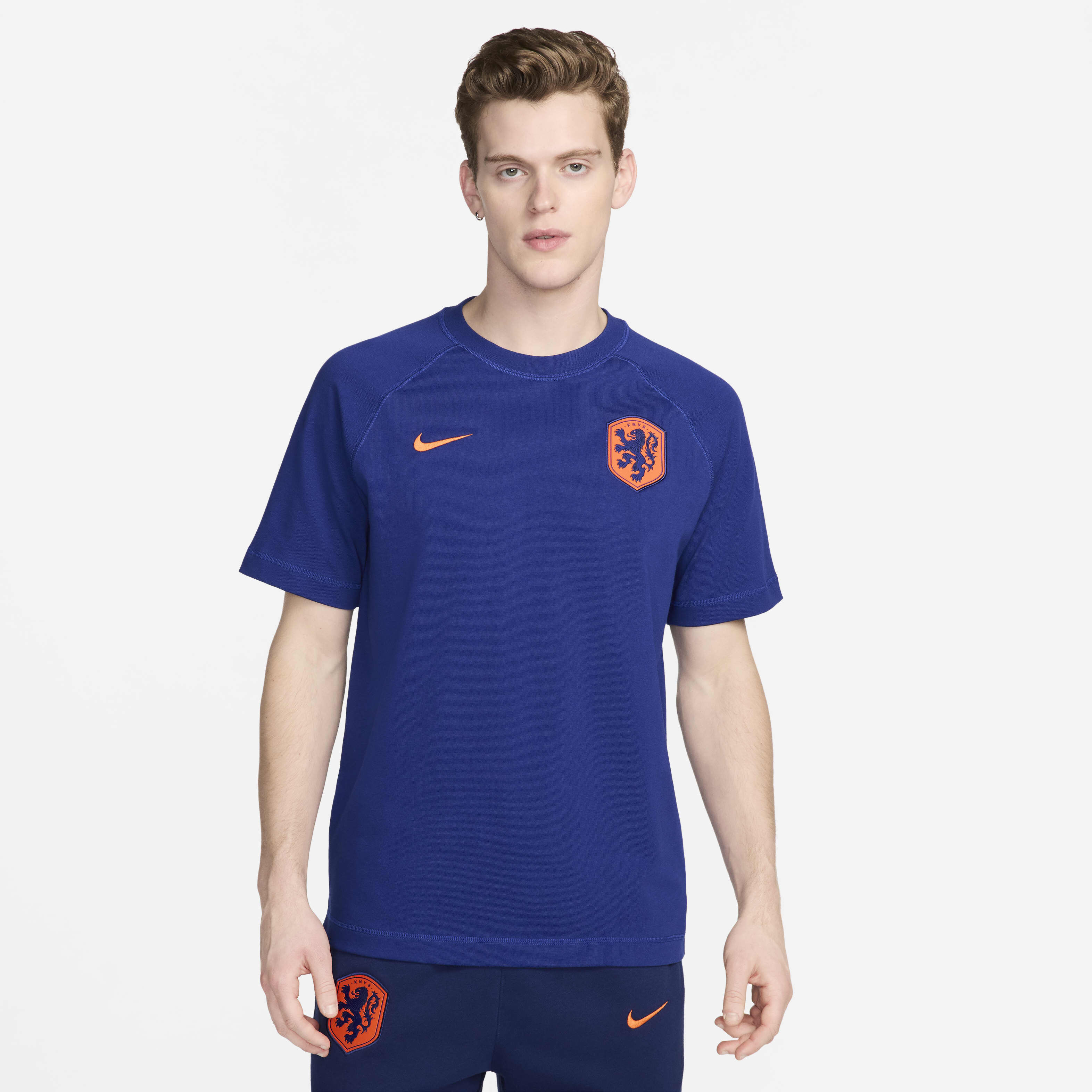 Buy Netherlands Travel Nike Football Short-Sleeve Top - Deep Royal
