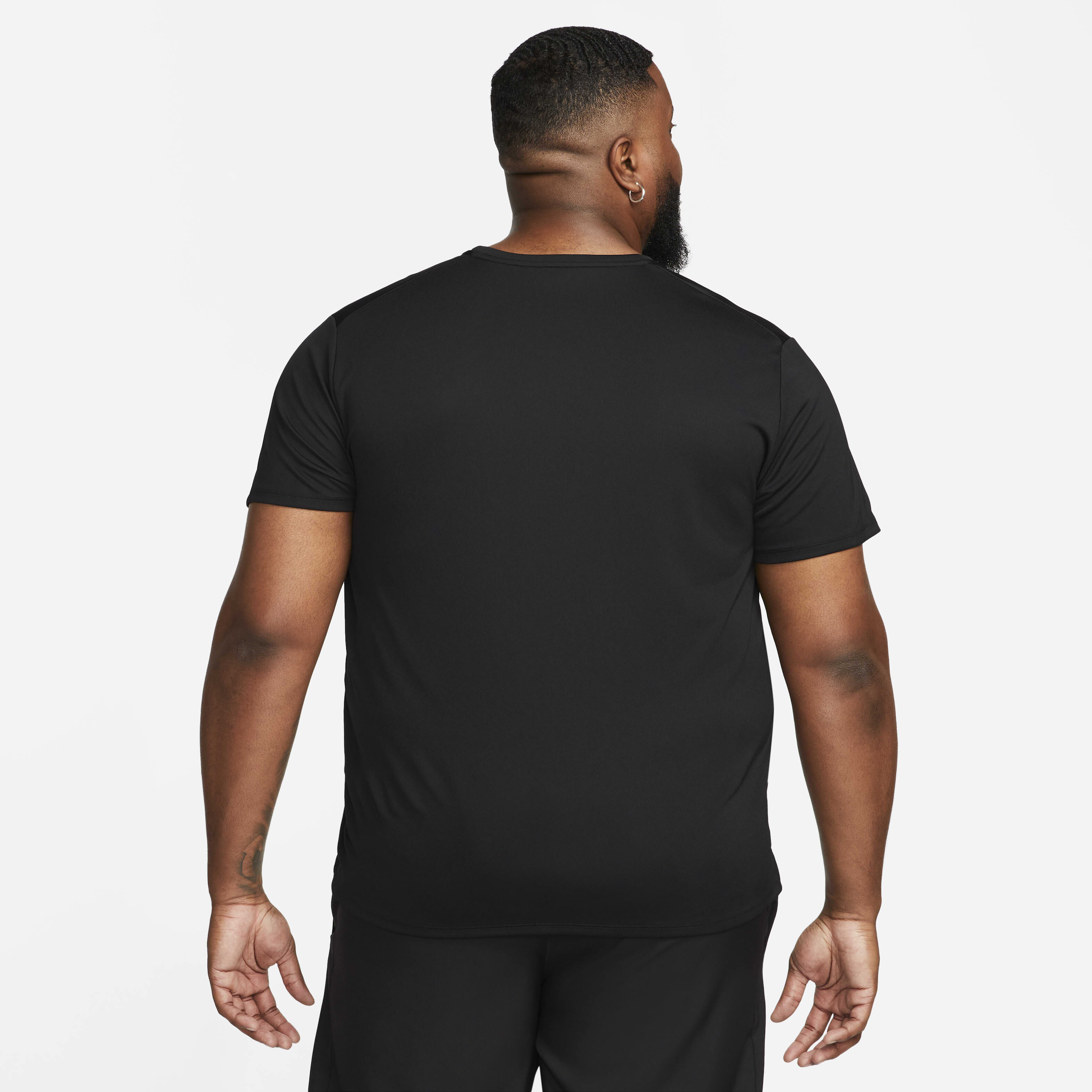 Men's short-sleeve running top nike dri-fit miler clearance