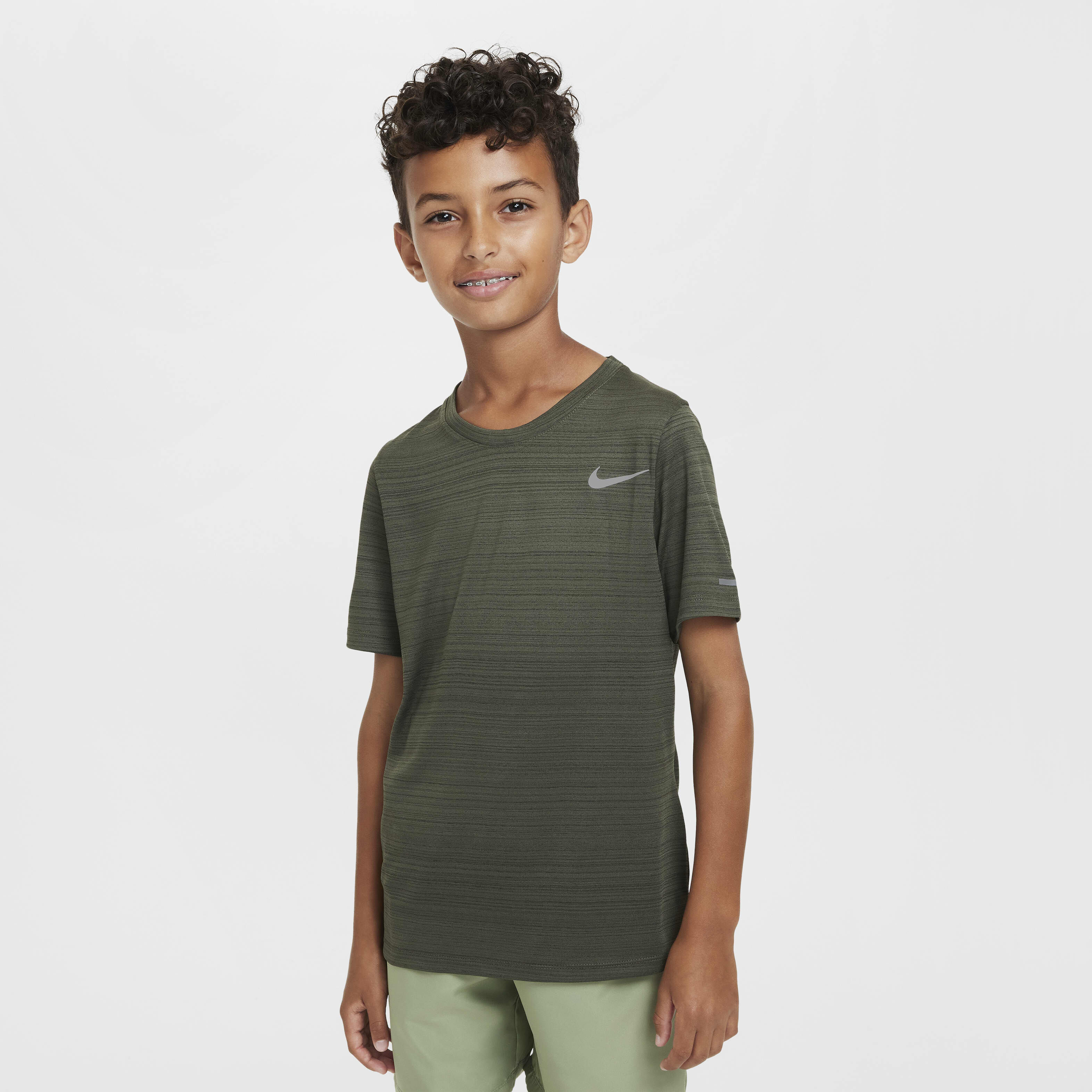 Buy Nike Dri FIT Miler Older Kids Boys Training Top Nike Qatar Official