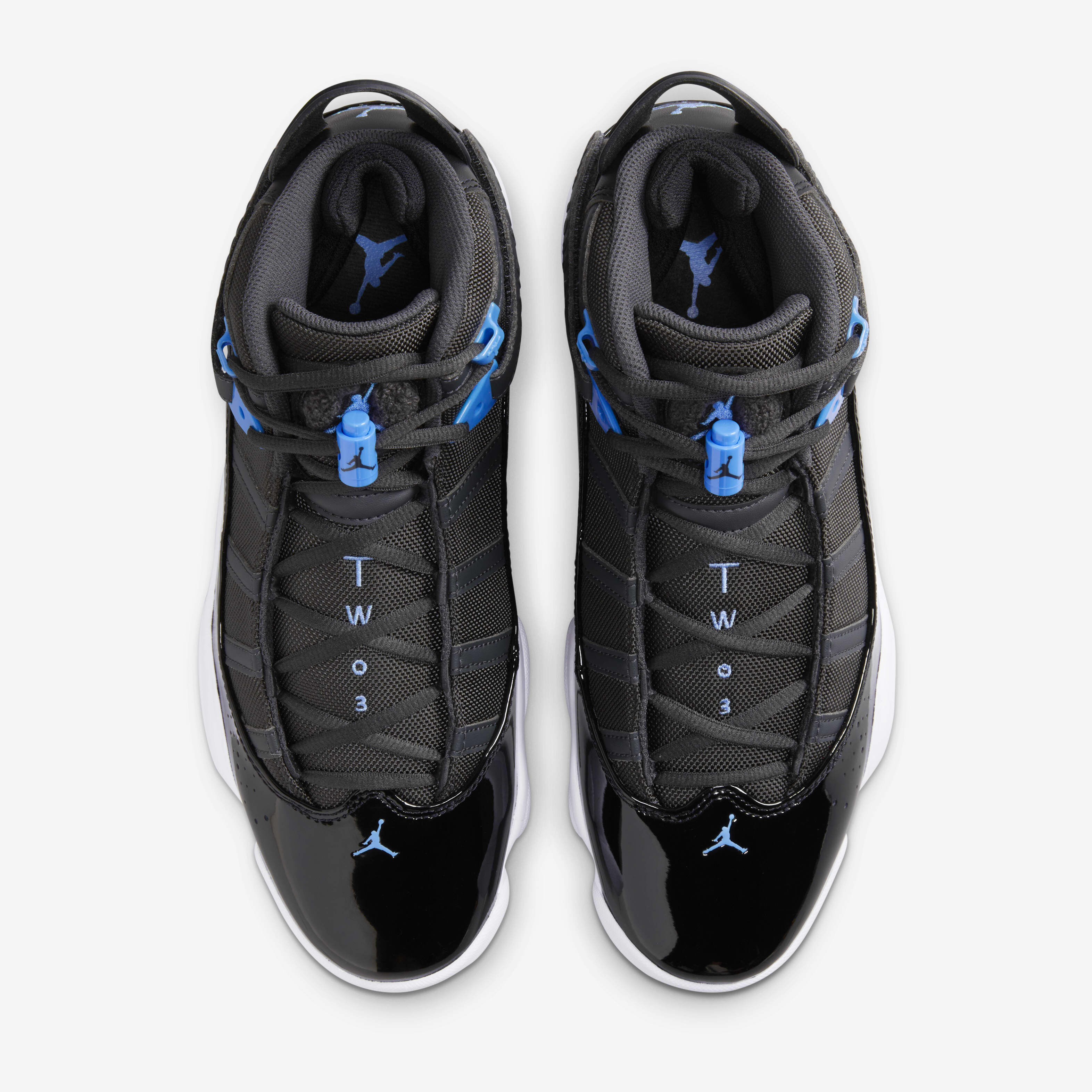 Black and blue jordan 6 rings new arrivals