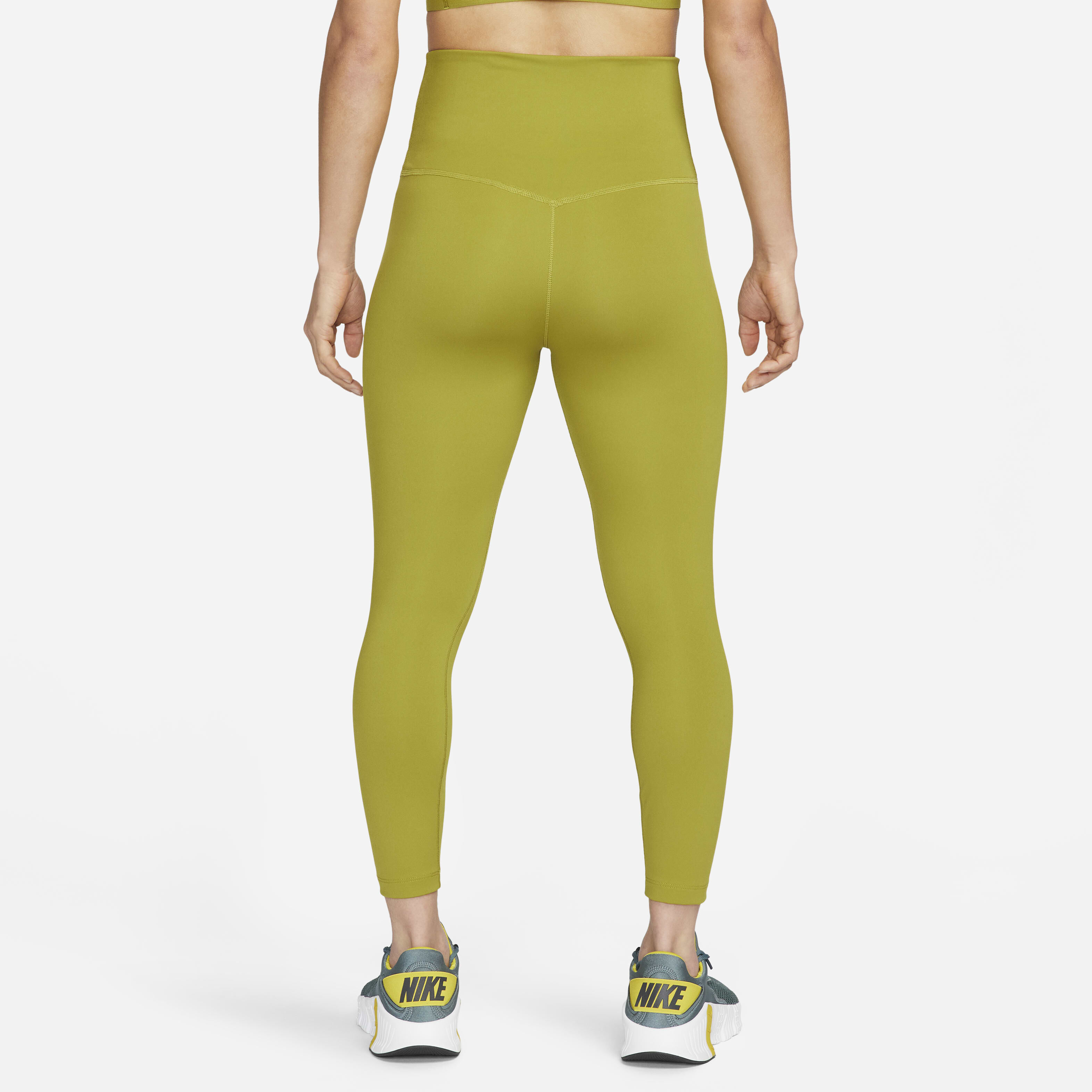 Nike leggings yellow cheap