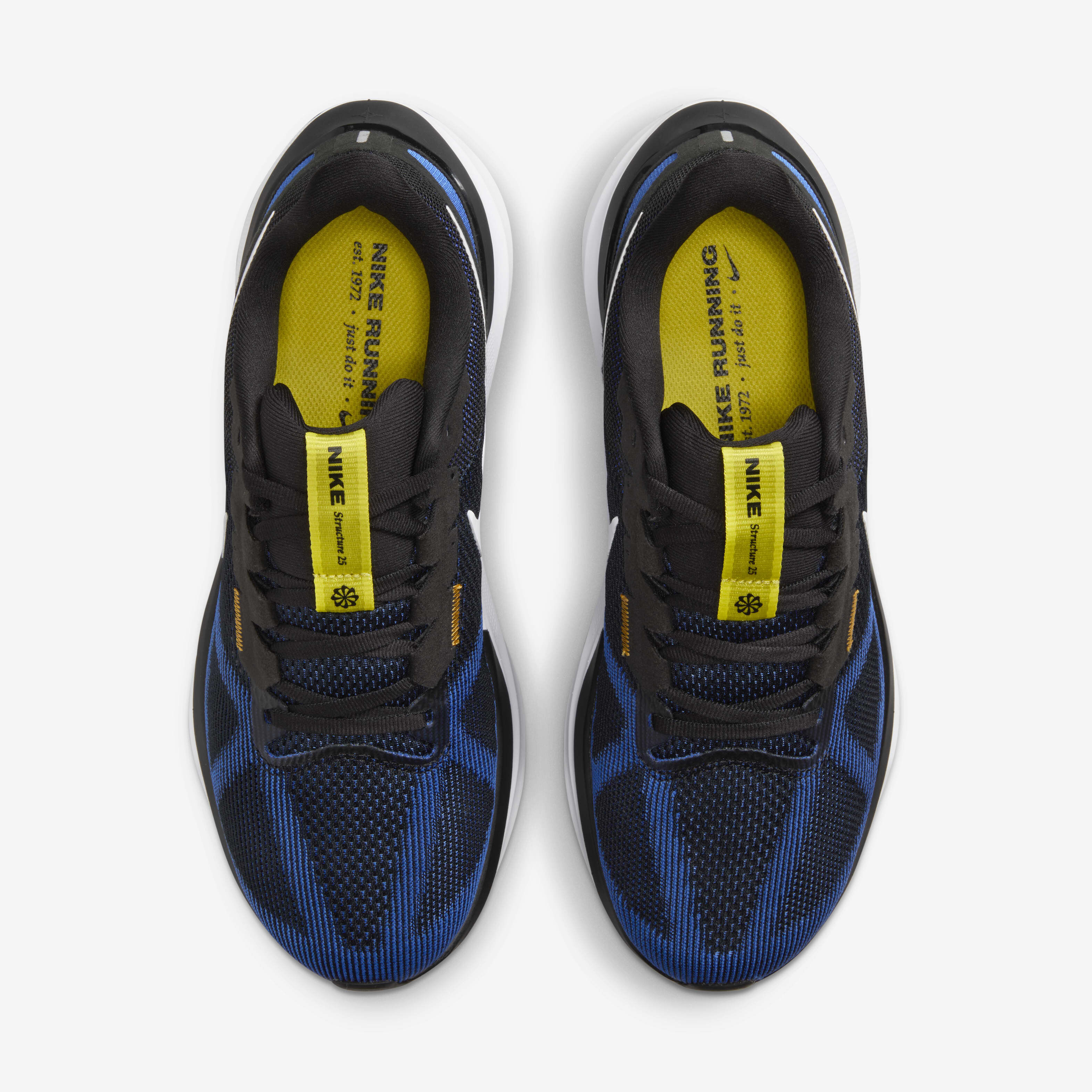 Buy Nike Structure 25 Men's Road Running Shoes - Black/Racer