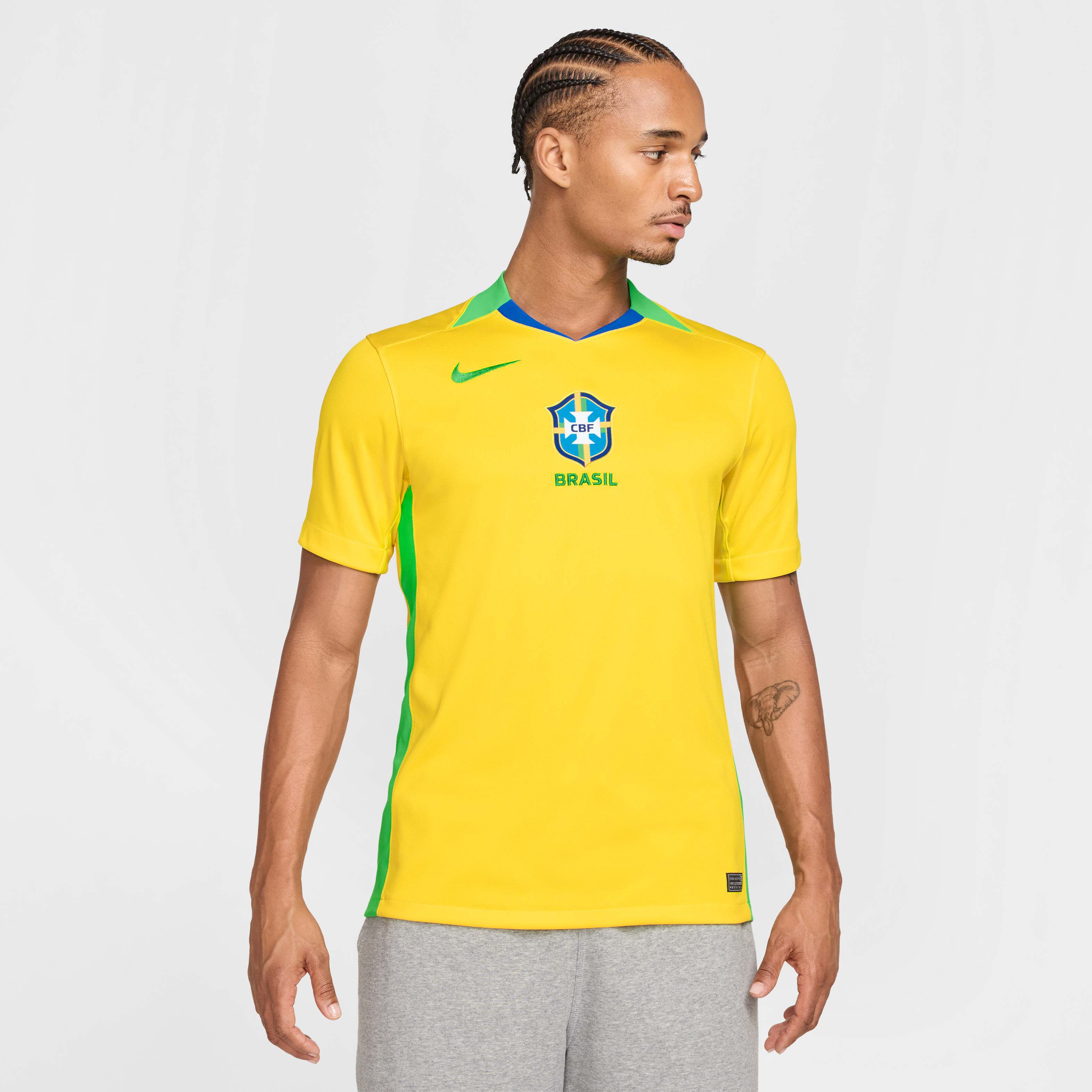 Buy Brazil 2025 Stadium Home (Women's Team) Men's Nike Dri