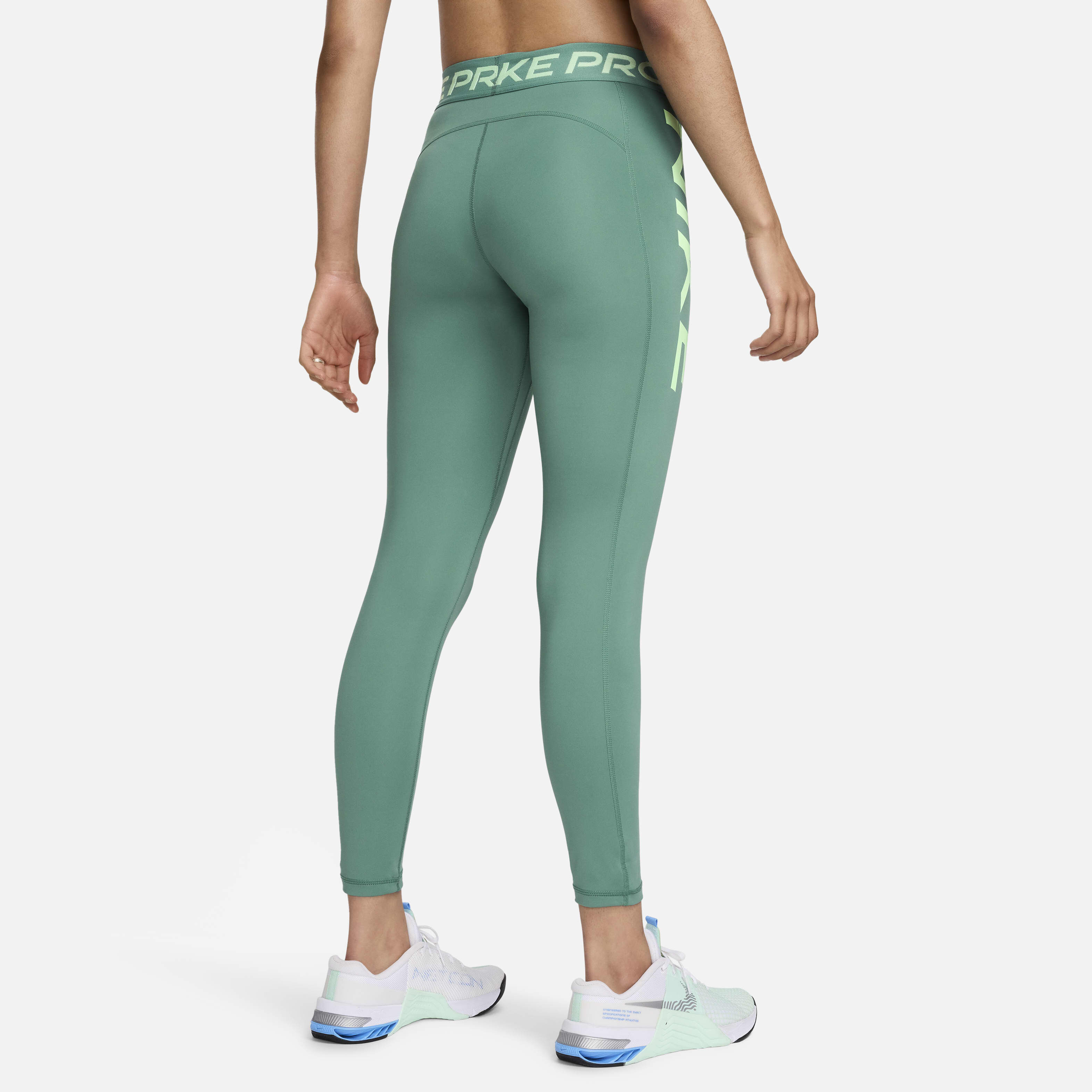 Buy Nike Pro Women s Mid Rise 7 8 Graphic Leggings Nike Qatar Official