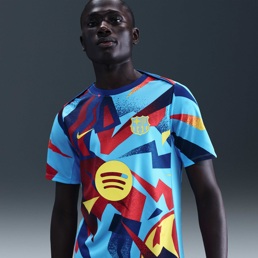 Football-Nike, F.C. Barcelona Academy Pro Fourth, Men's Nike Dri-FIT Football Pre-Match Top