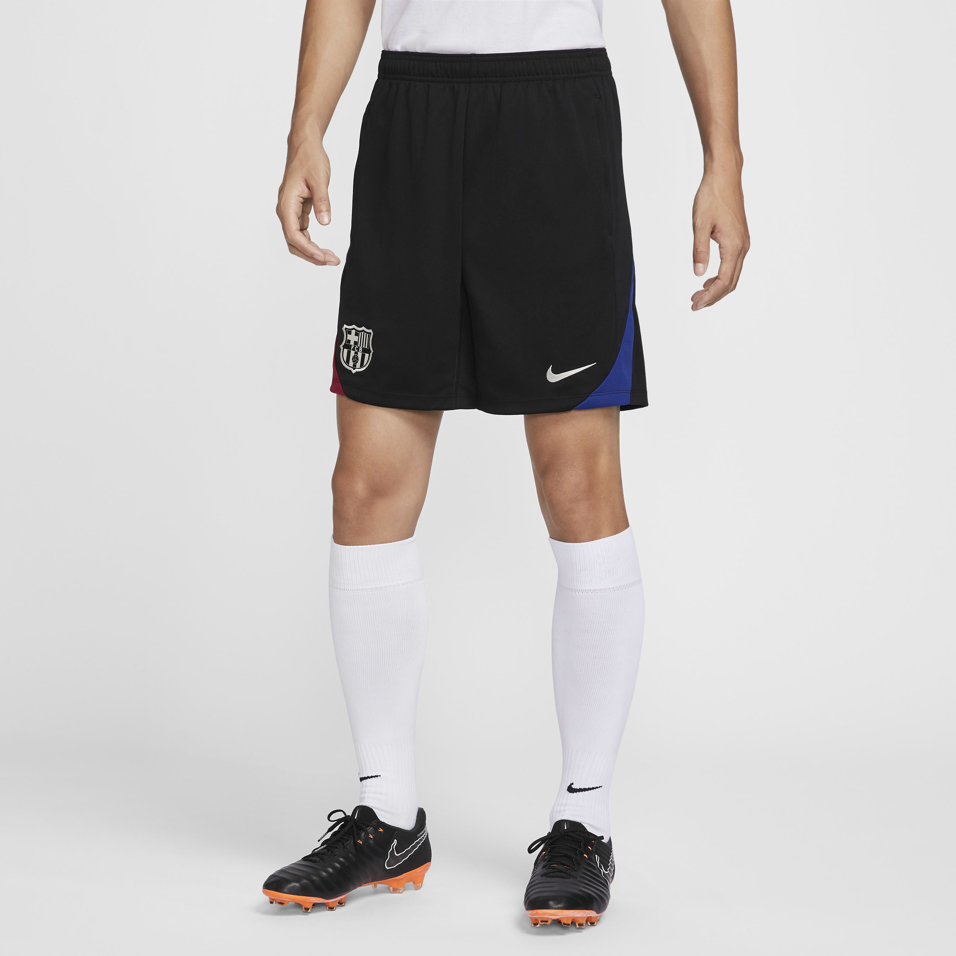 Buy F.C. Barcelona Strike Men s Nike Dri FIT Football Knit Shorts Nike Qatar Official