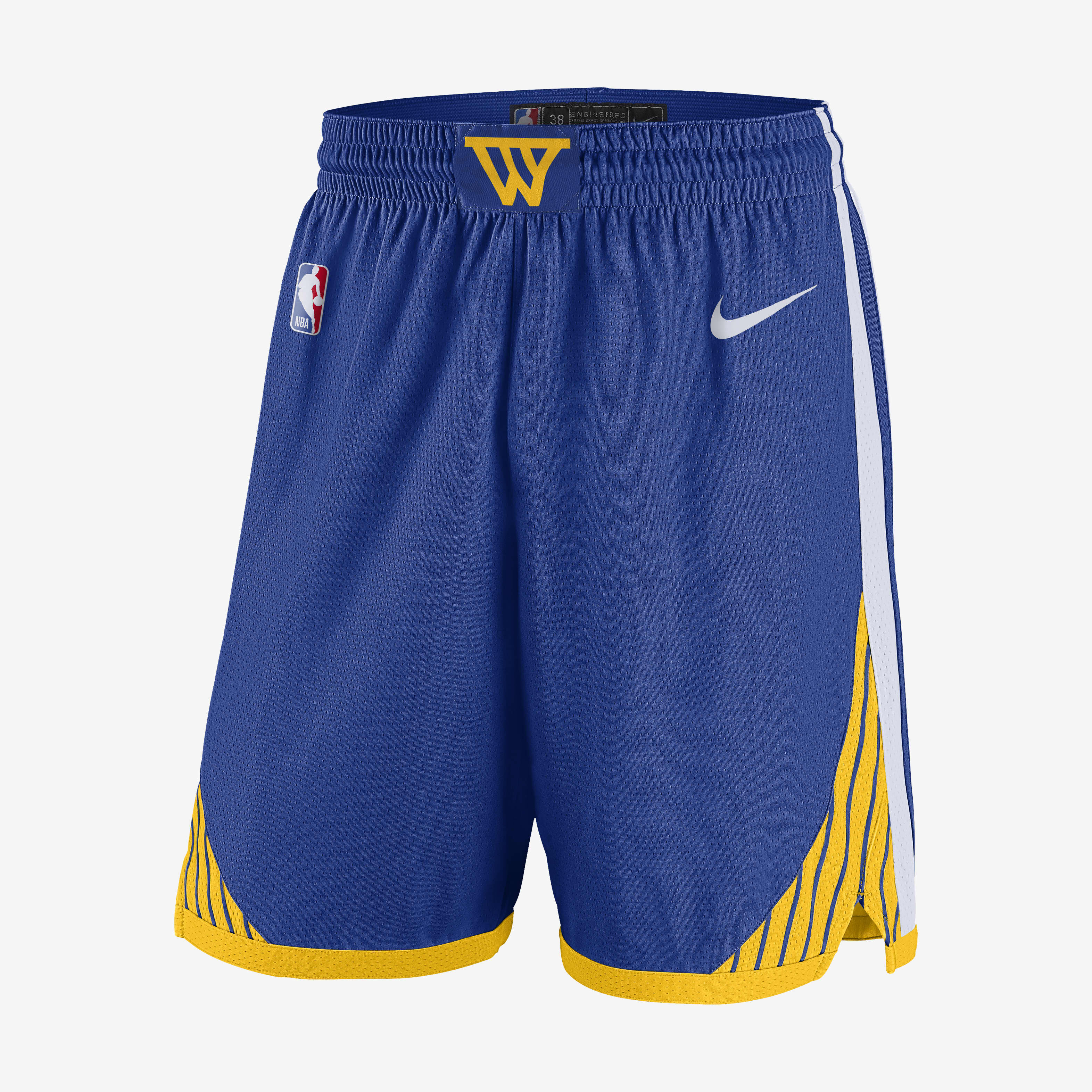 Buy Golden State Warriors 2024 25 Swingman Icon Edition Older Kids Nike Dri FIT NBA Replica Shorts Nike Qatar Official