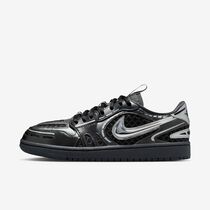 Air Jordan 1 Low Method of Make v3 'Black Metallic Silver'