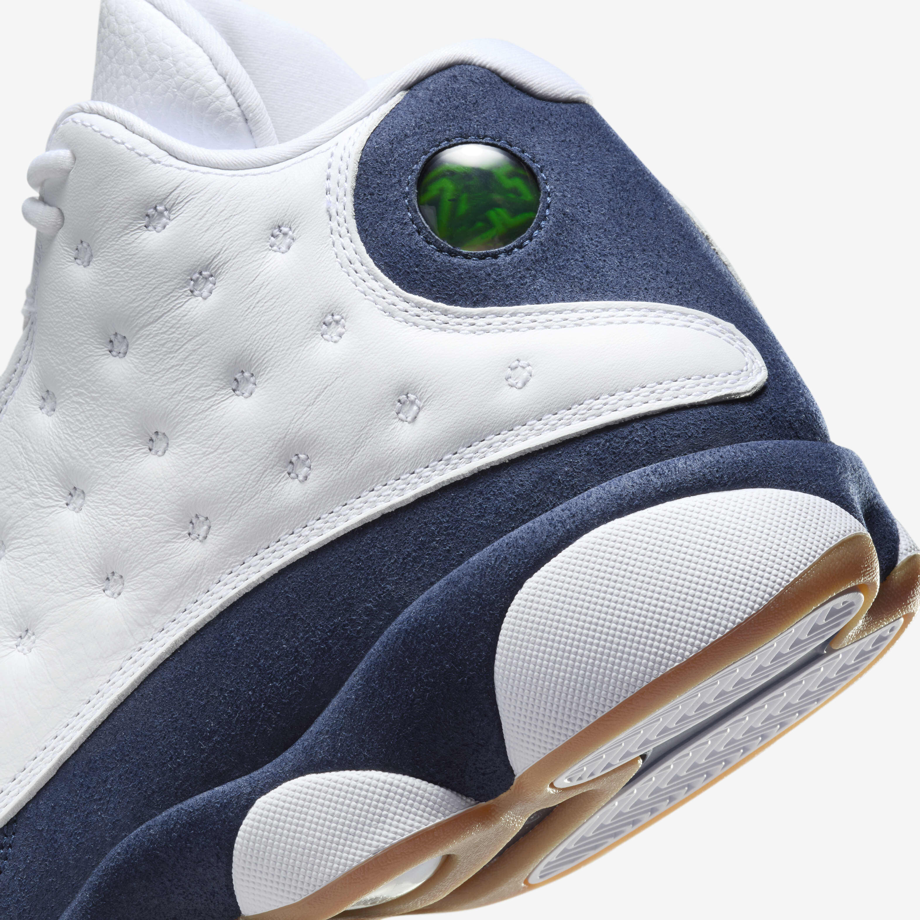 Air Jordan 13 Retro 'White and Midnight Navy' image number 7