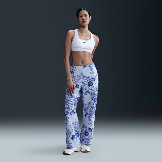 Retro Running Looks-Nike, Nike Sportswear Collection, Women's Mid-Rise Jacquard Tracksuit Bottoms