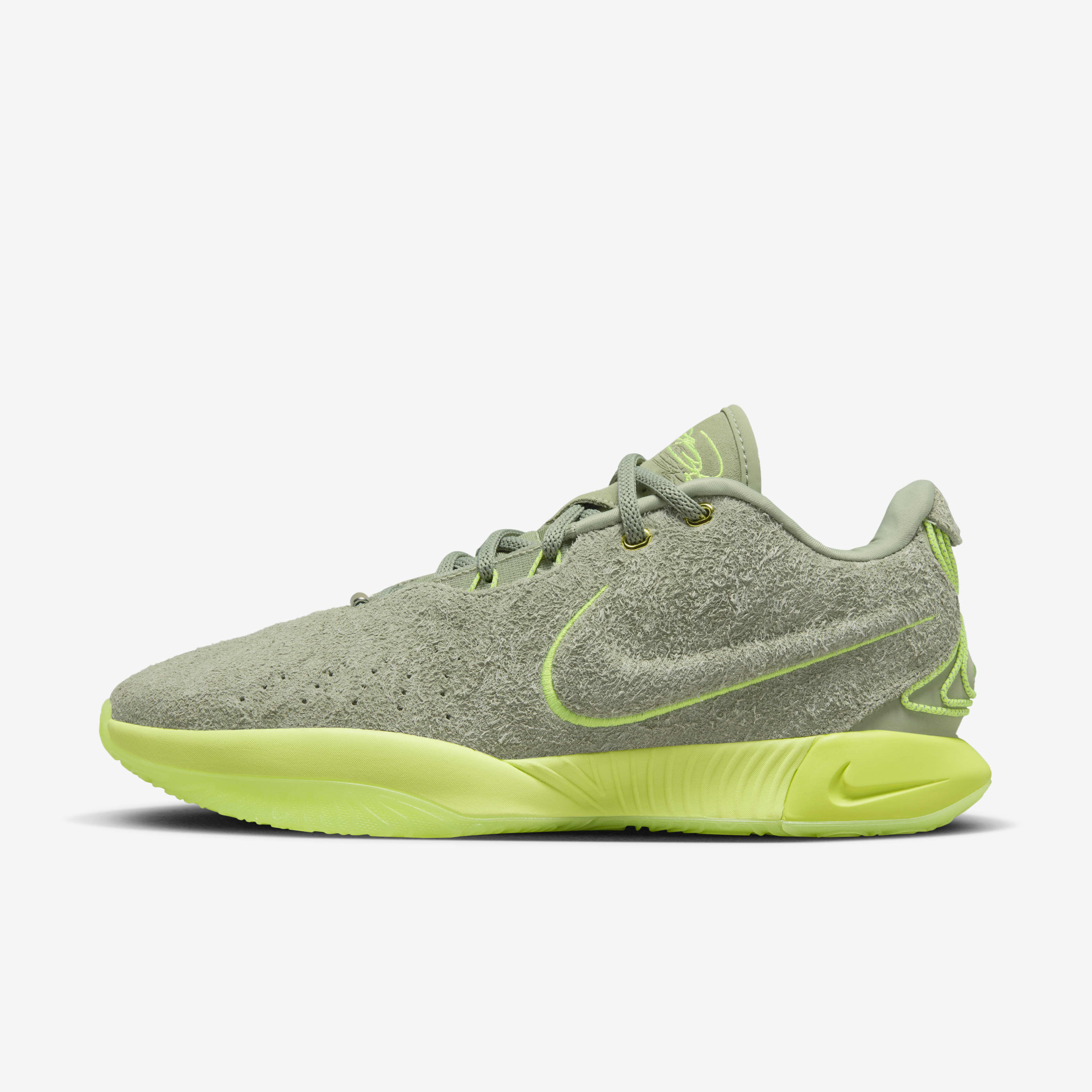 Buy LeBron XXI Basketball Shoes - Oil Green/Volt/Volt | Nike
