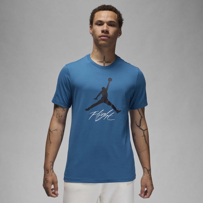 Buy Jordan Jumpman Flight Men's T-Shirt Industrial Blue/Black