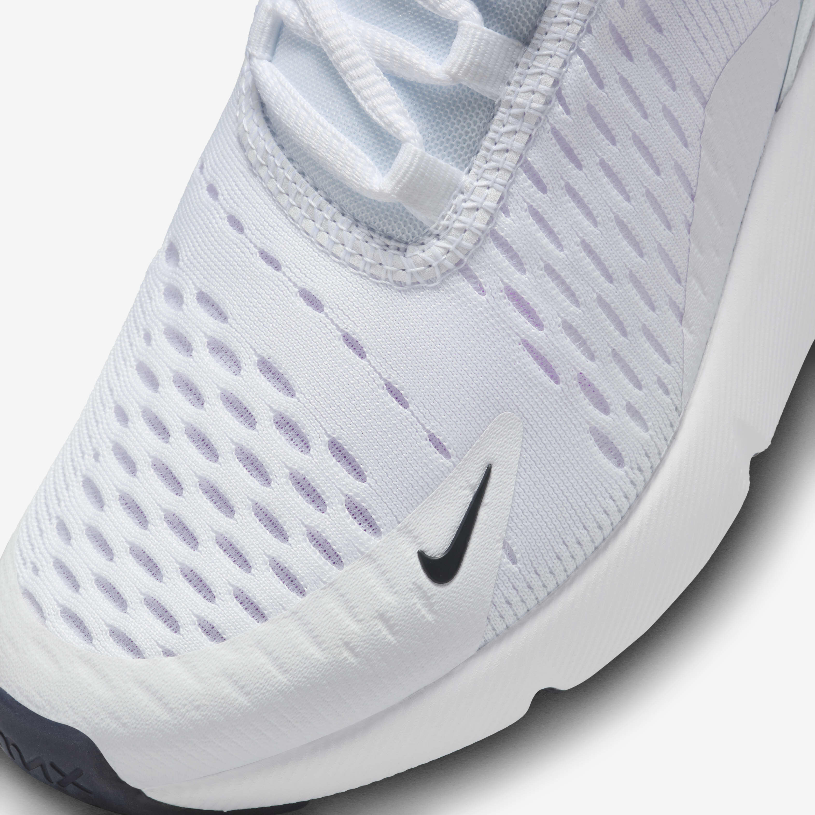 Buy Nike Air Max 270 Older Kids' Shoes - White/Dark Obsidian