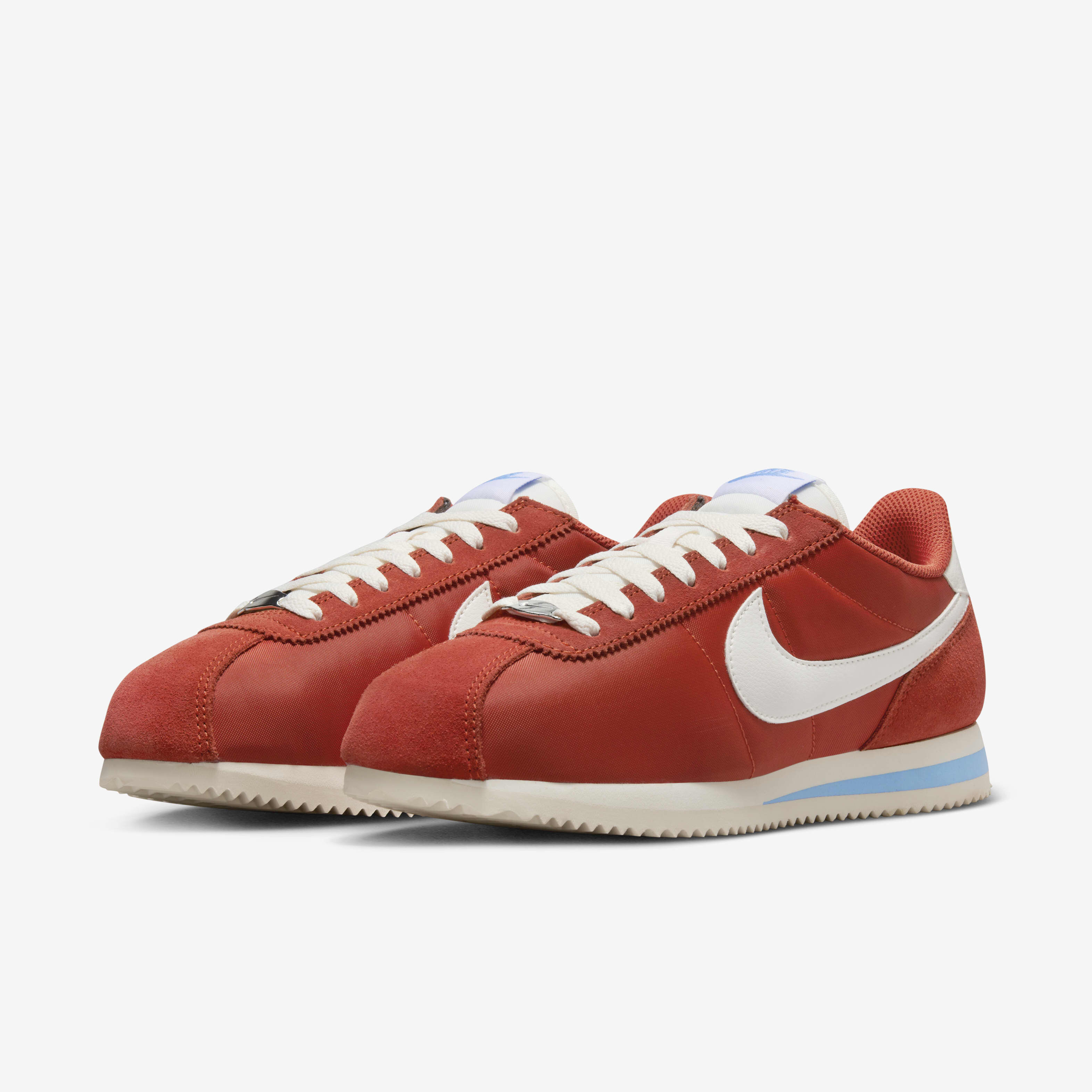 Buy Nike Cortez Textile Shoes - Picante Red/University Blue
